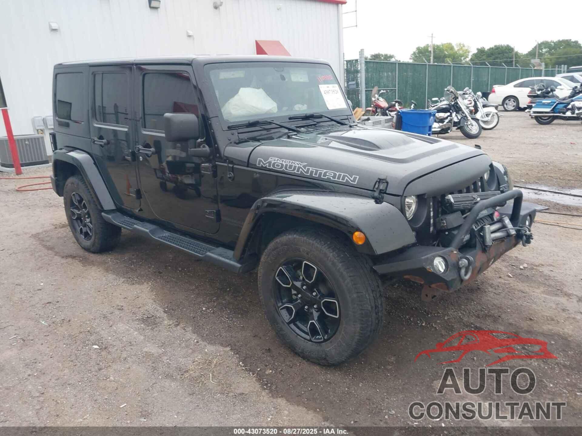 JEEP WRANGLER UNLIMITED 2017 - 1C4BJWEG3HL692408