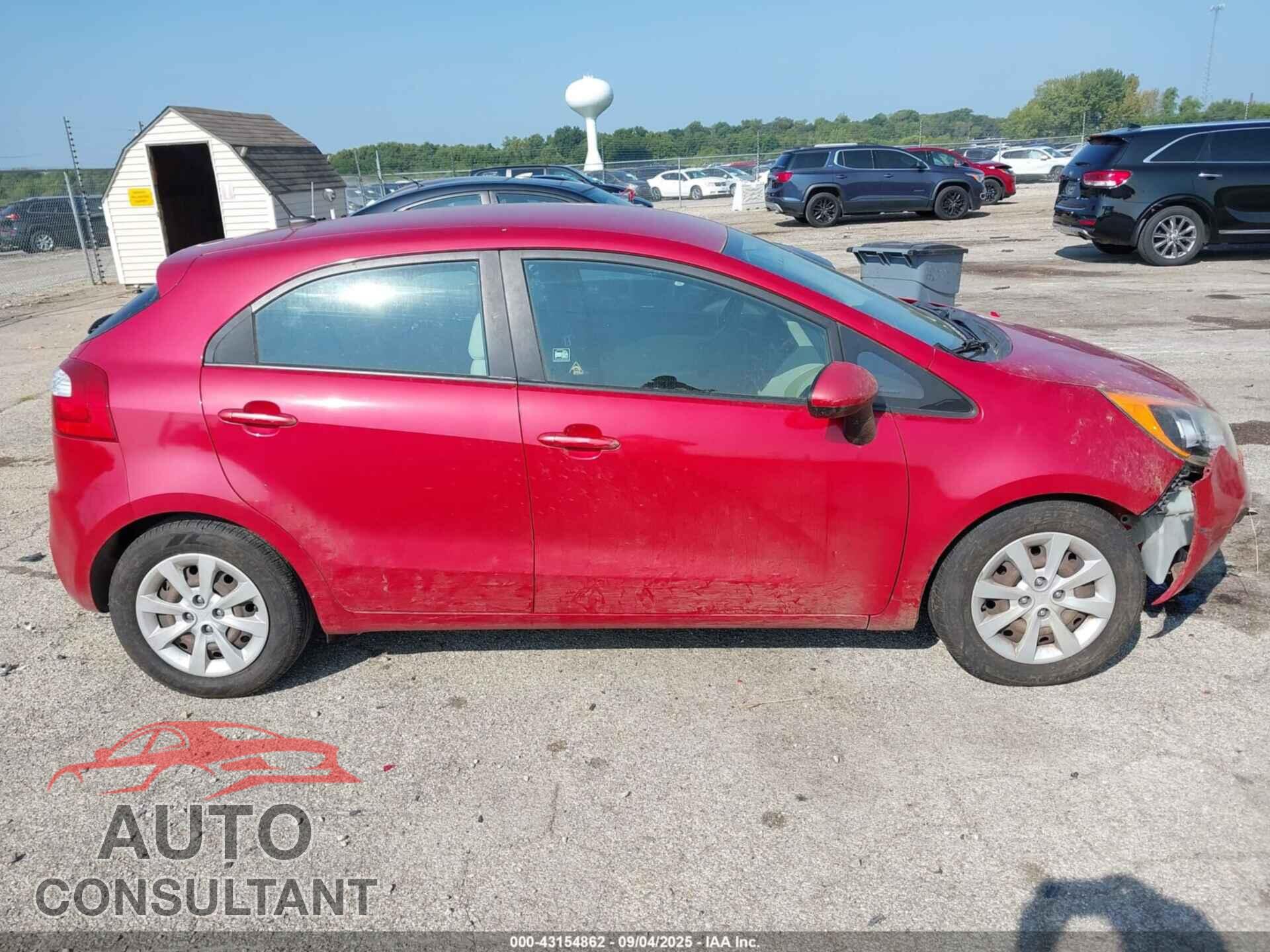KIA RIO5 2012 - KNADM5A34C6054914