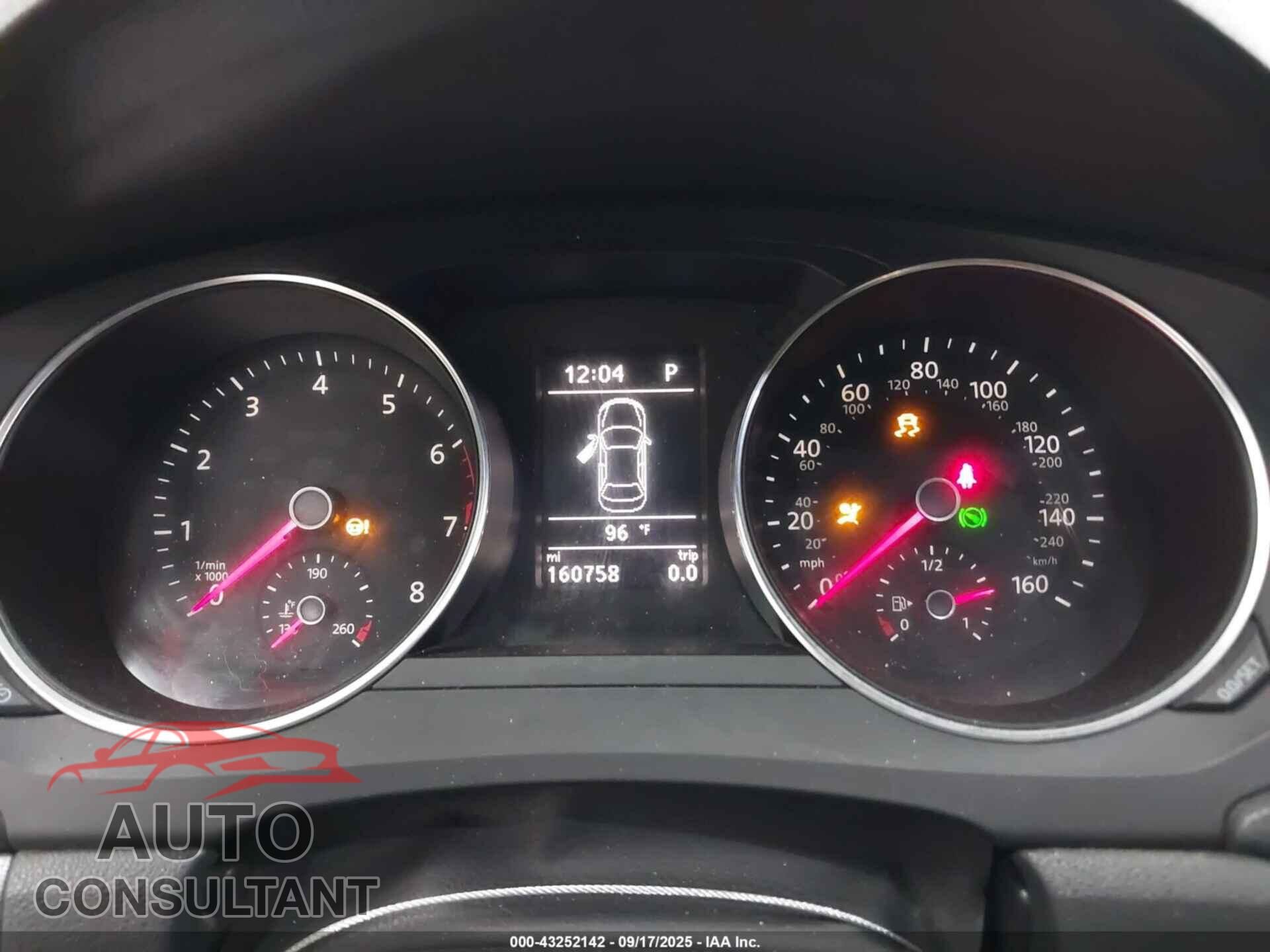 VOLKSWAGEN JETTA 2017 - 3VWDB7AJ7HM217868