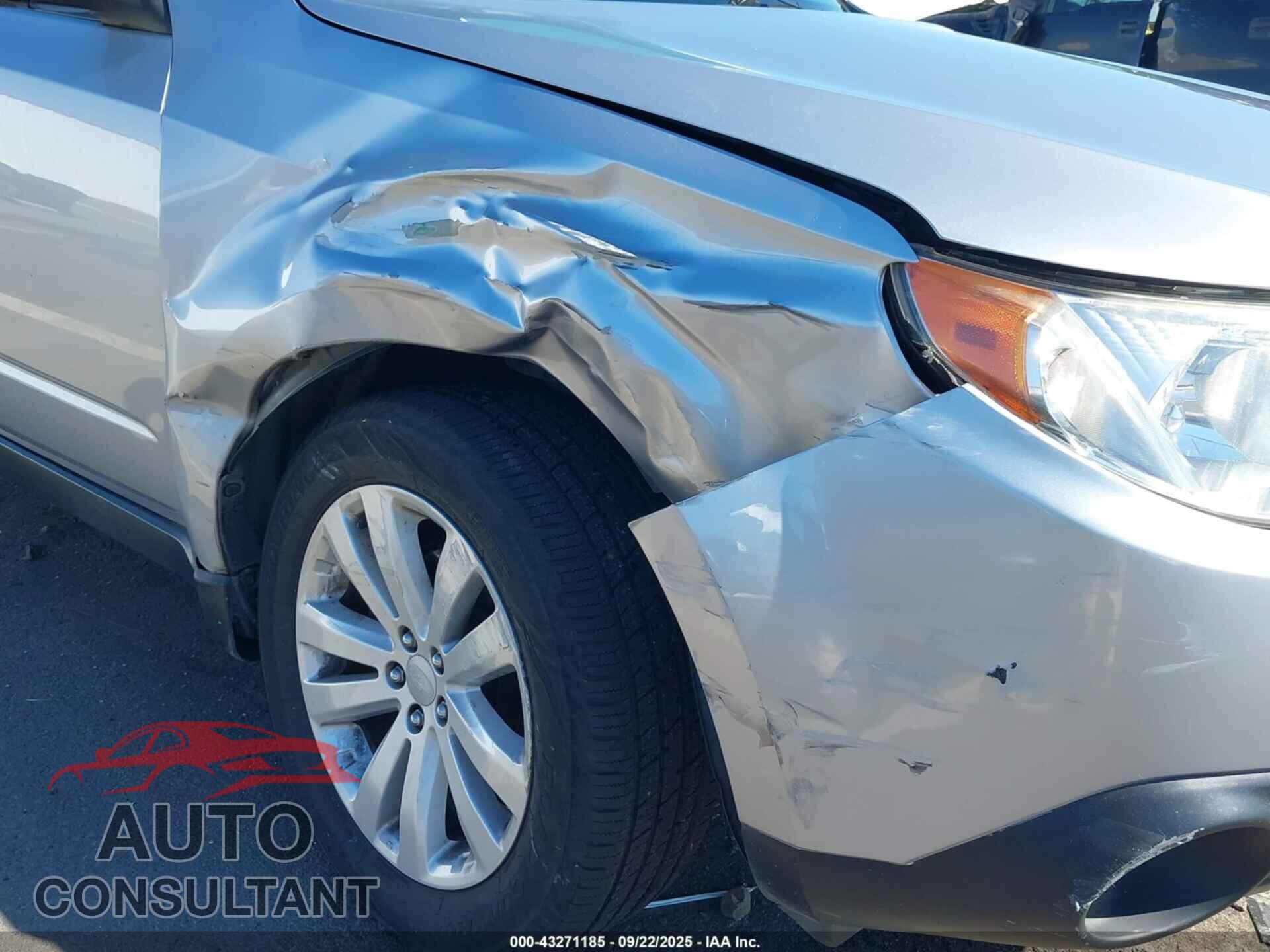 SUBARU FORESTER 2013 - JF2SHAEC0DH417783