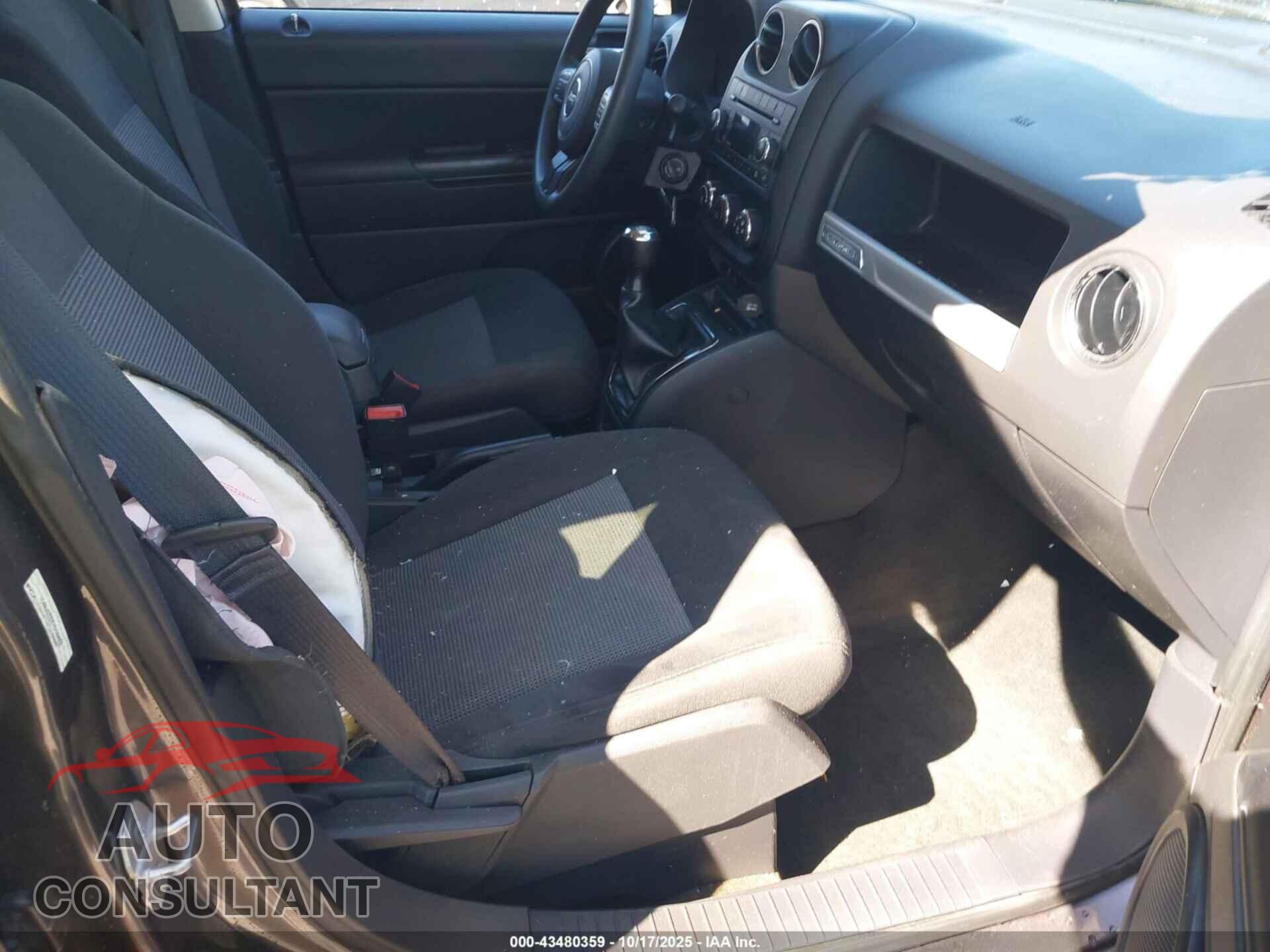 JEEP COMPASS 2017 - 1C4NJDBBXHD169908