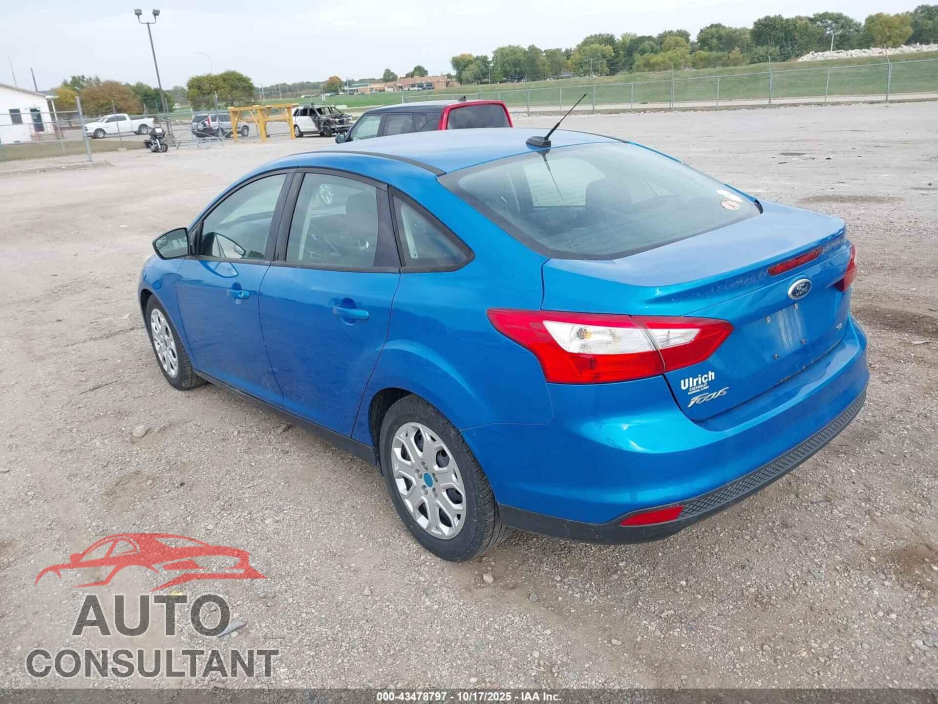 FORD FOCUS 2012 - 1FAHP3F24CL194257