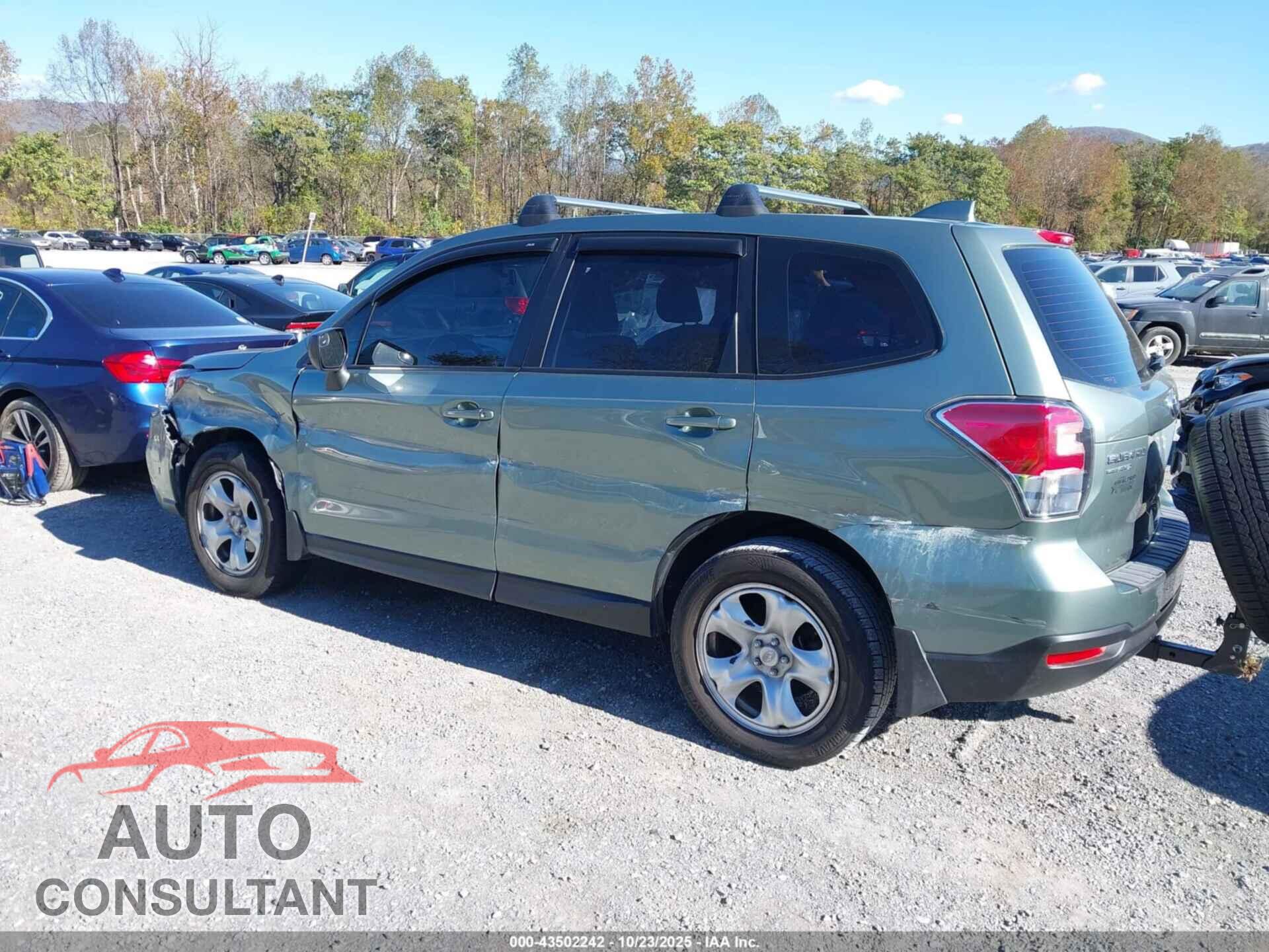 SUBARU FORESTER 2017 - JF2SJAAC5HH430836
