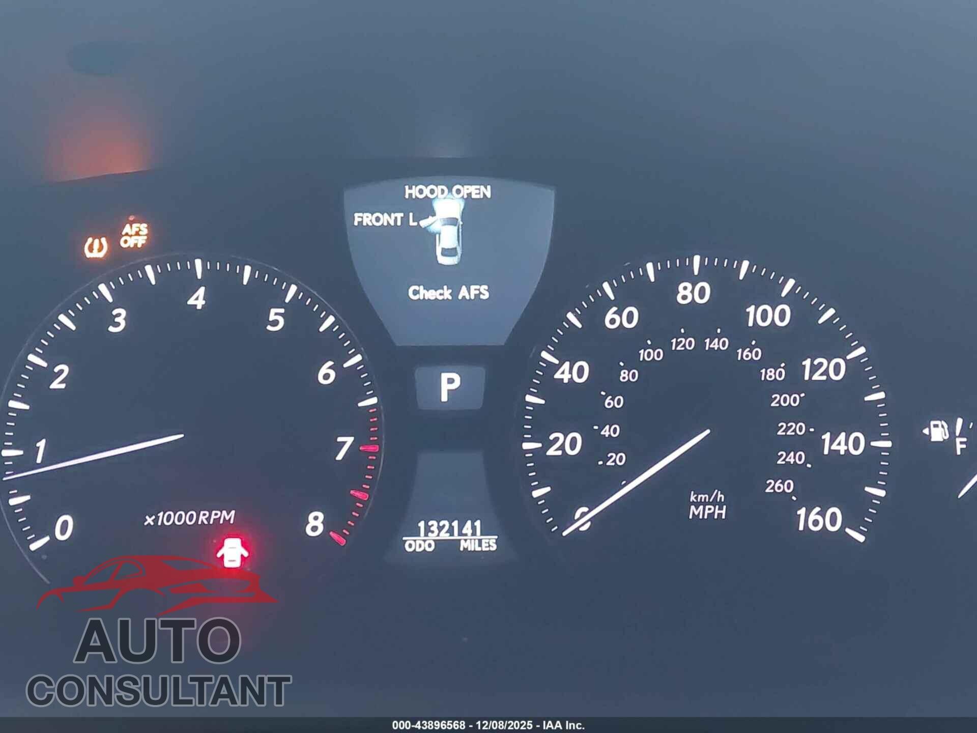LEXUS LS 460 2010 - JTHBL5EF2A5092385