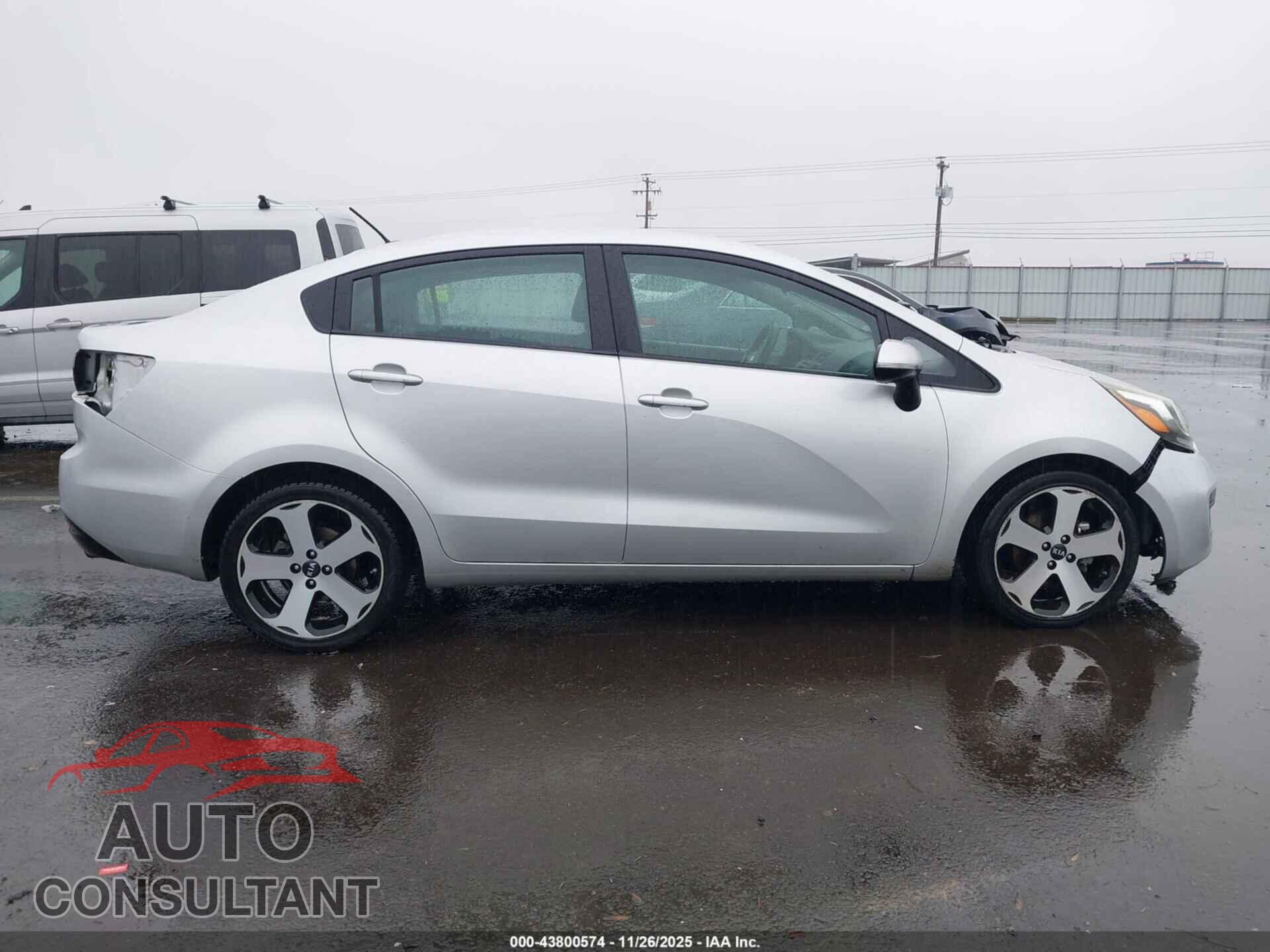 KIA RIO 2012 - KNADN4A38C6059508