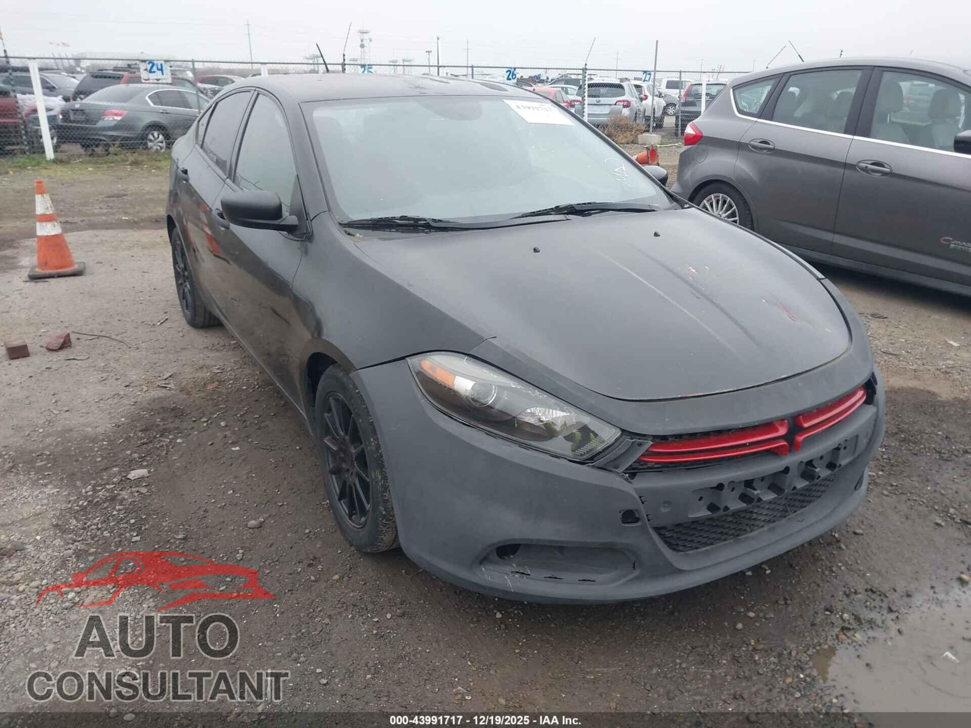 DODGE DART 2013 - 1C3CDFAA1DD221671
