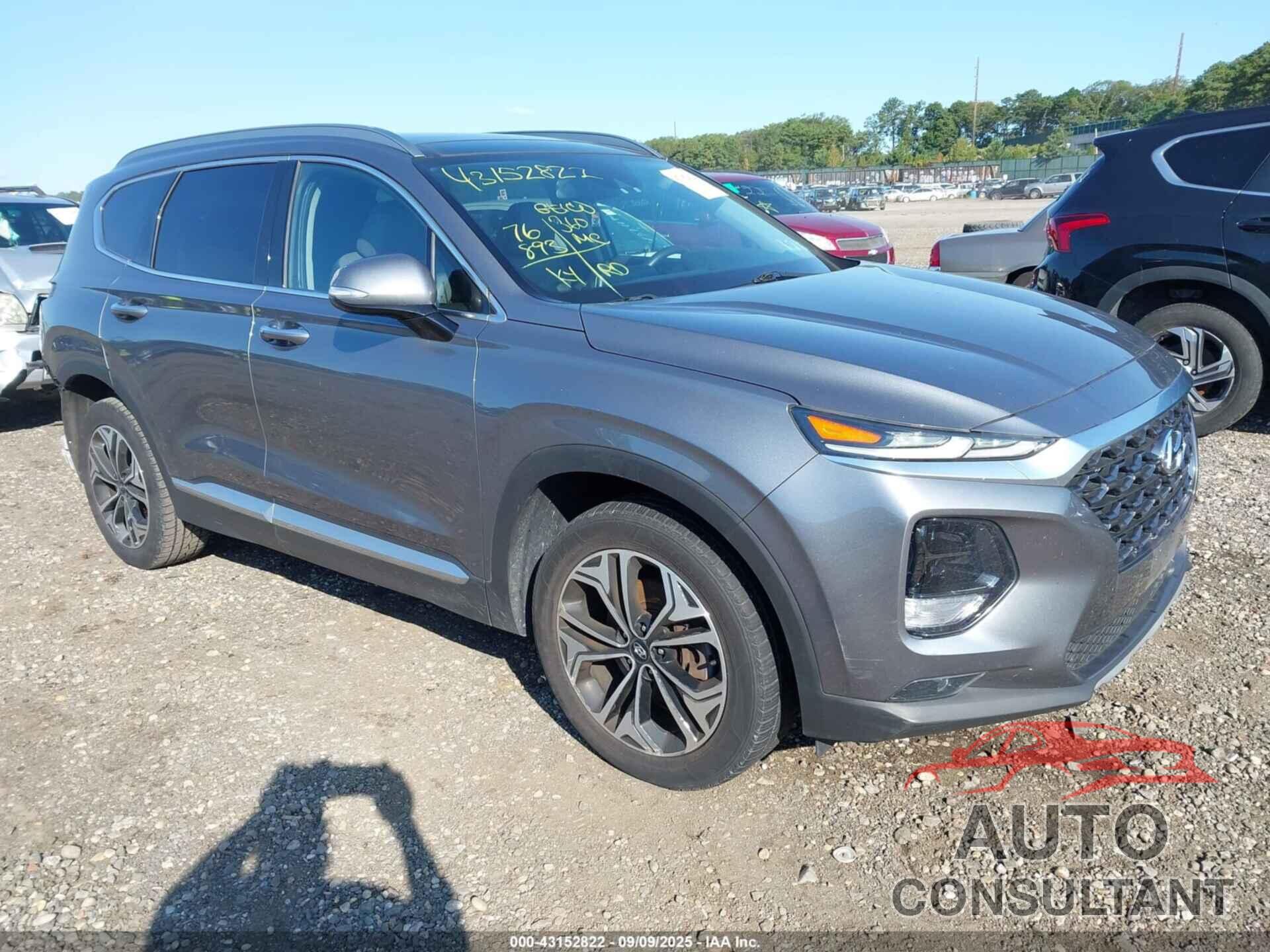 HYUNDAI SANTA FE 2019 - 5NMS5CAA2KH058407