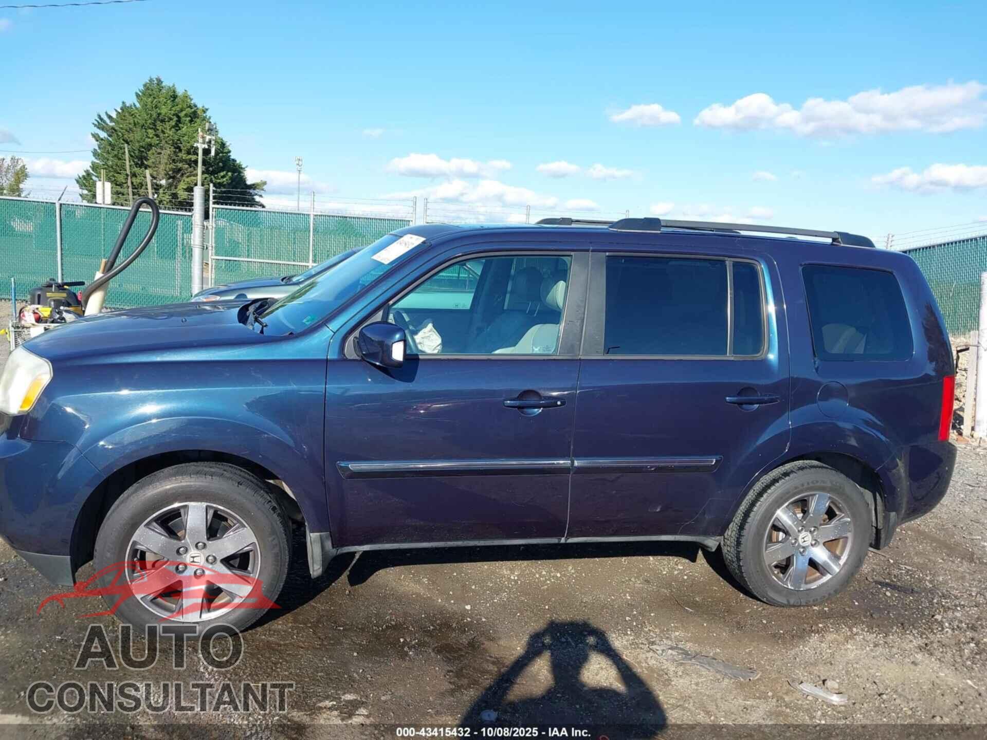 HONDA PILOT 2012 - 5FNYF3H9XCB034376