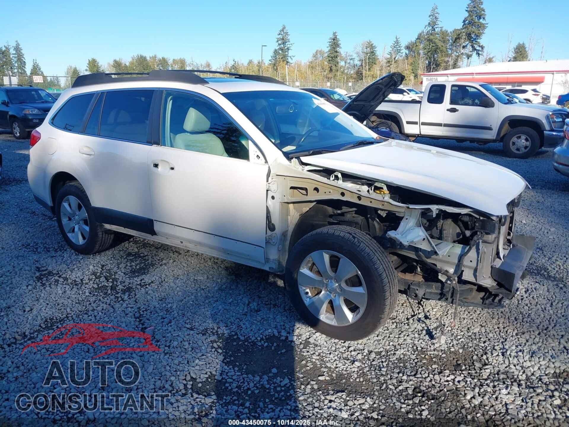 SUBARU OUTBACK 2011 - 4S4BRDLC8B2404145