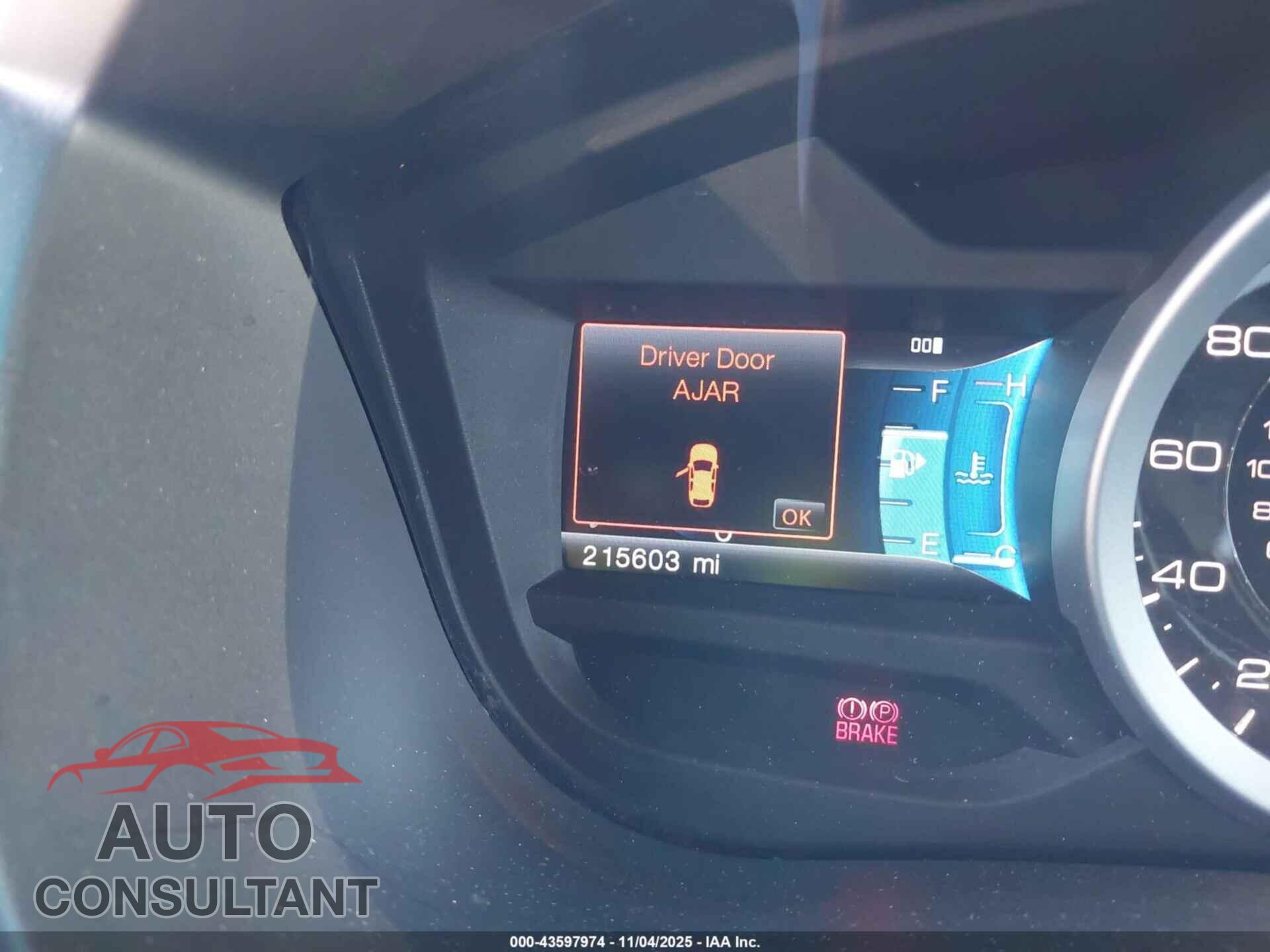 FORD EXPLORER 2012 - 1FMHK7D86CGA09301