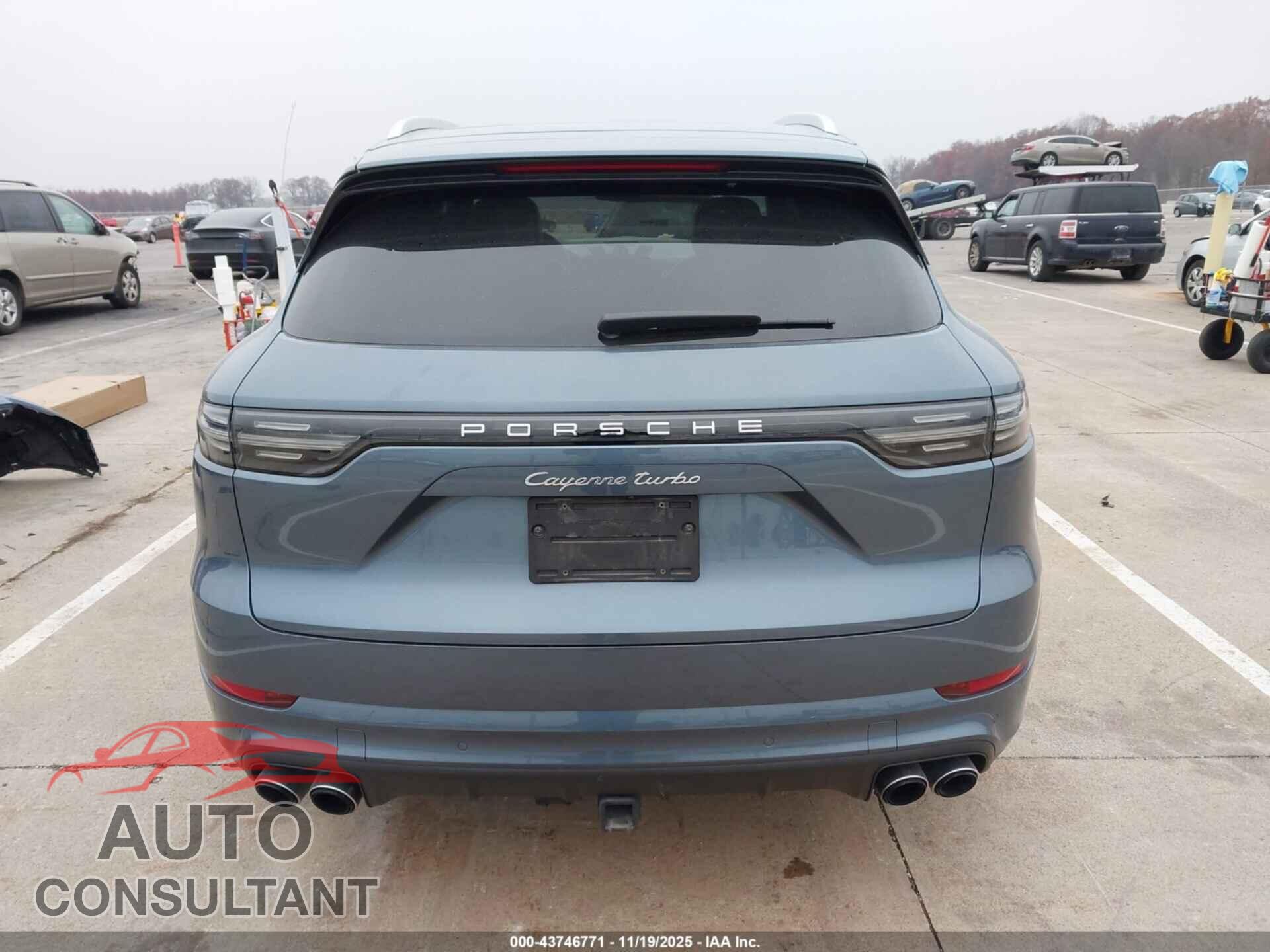 PORSCHE CAYENNE 2020 - WP1AF2AY6LDA39609