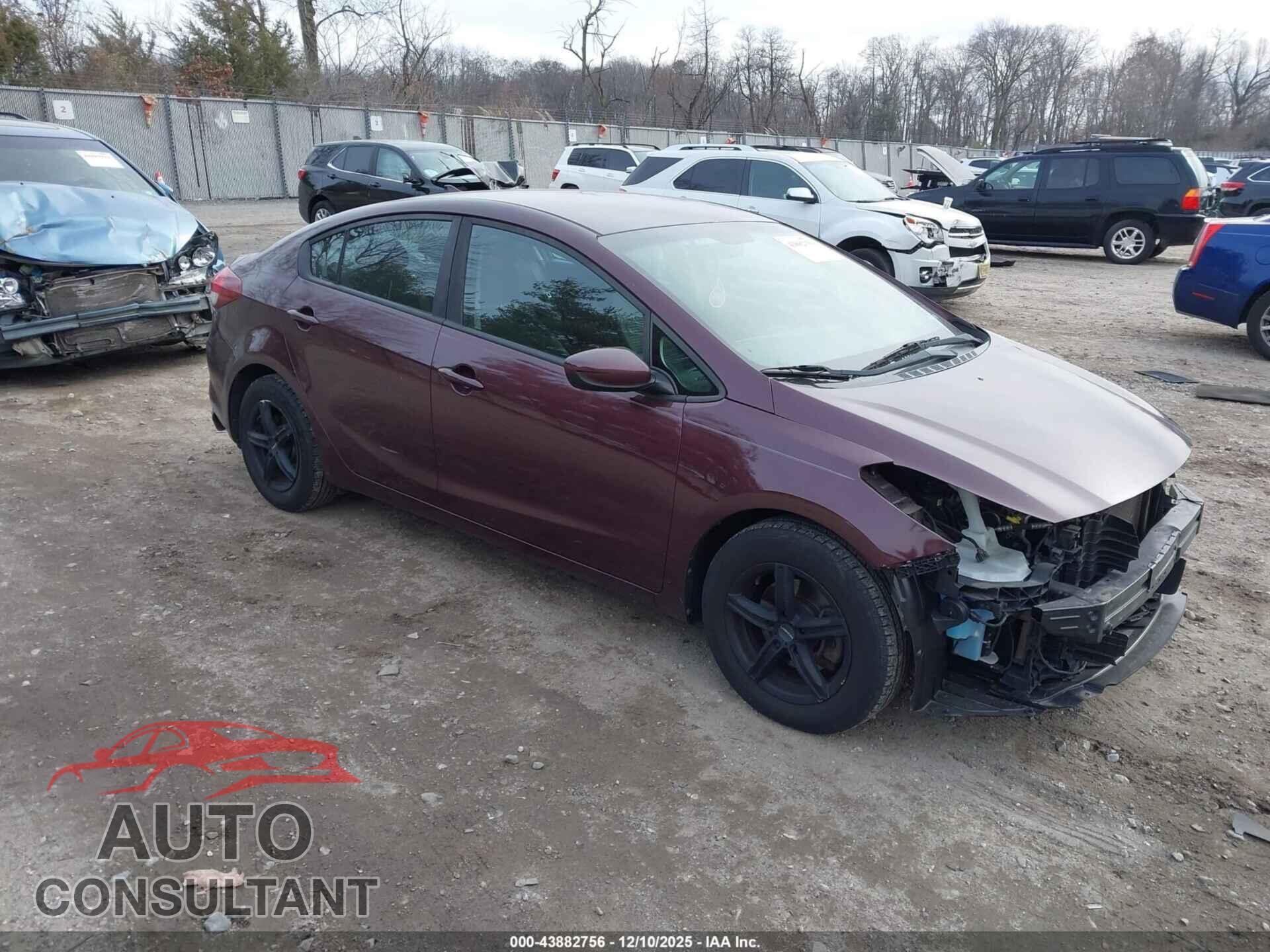 KIA FORTE 2017 - 3KPFL4A79HE041394
