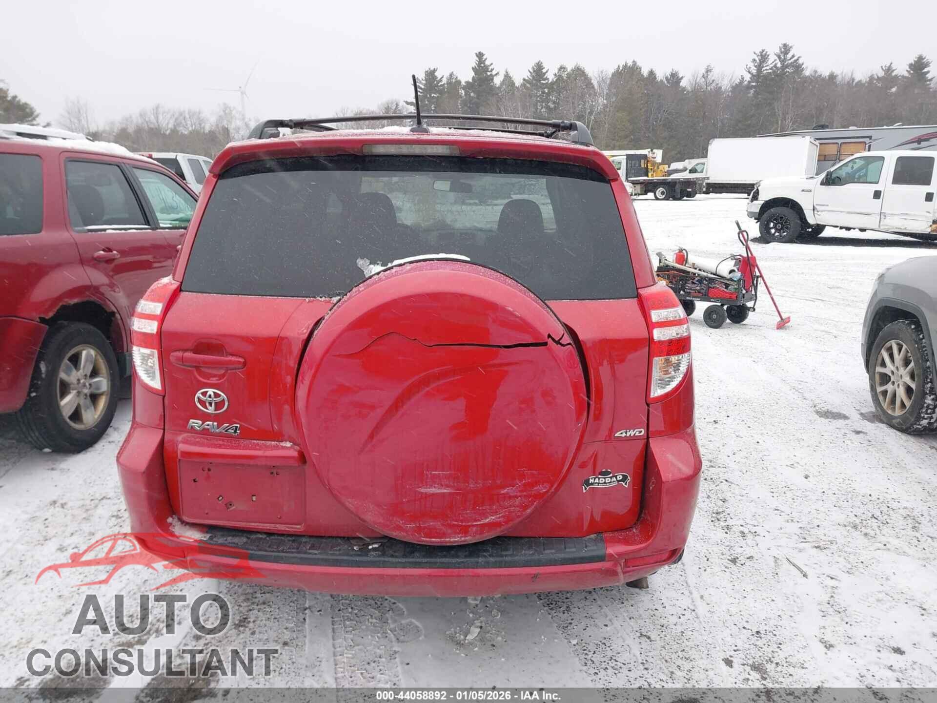 TOYOTA RAV4 2011 - 2T3BF4DV9BW127428