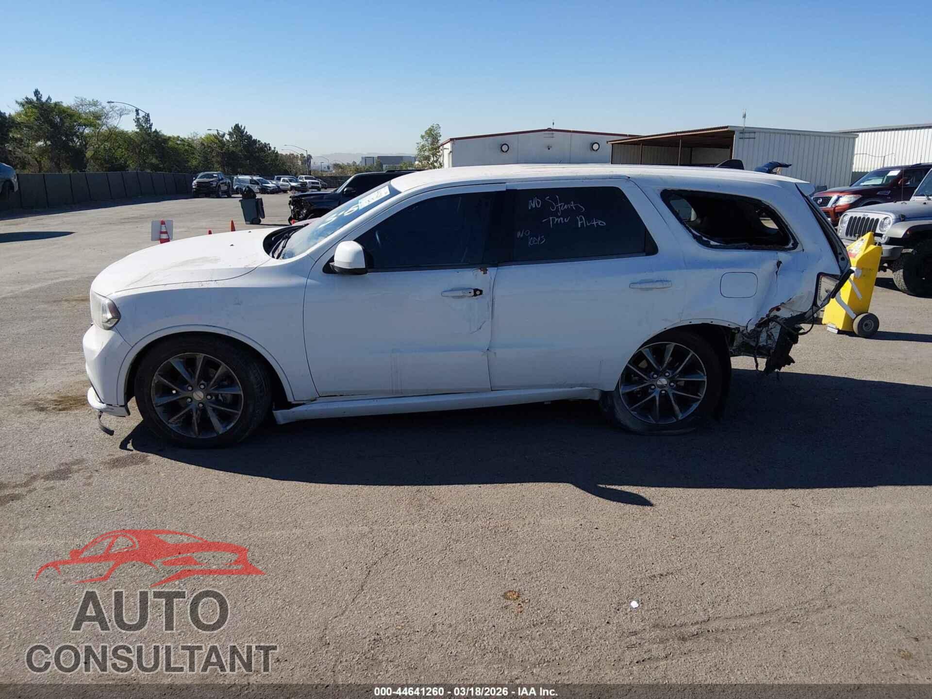 DODGE DURANGO 2014 - 1C4RDHAG1EC593363