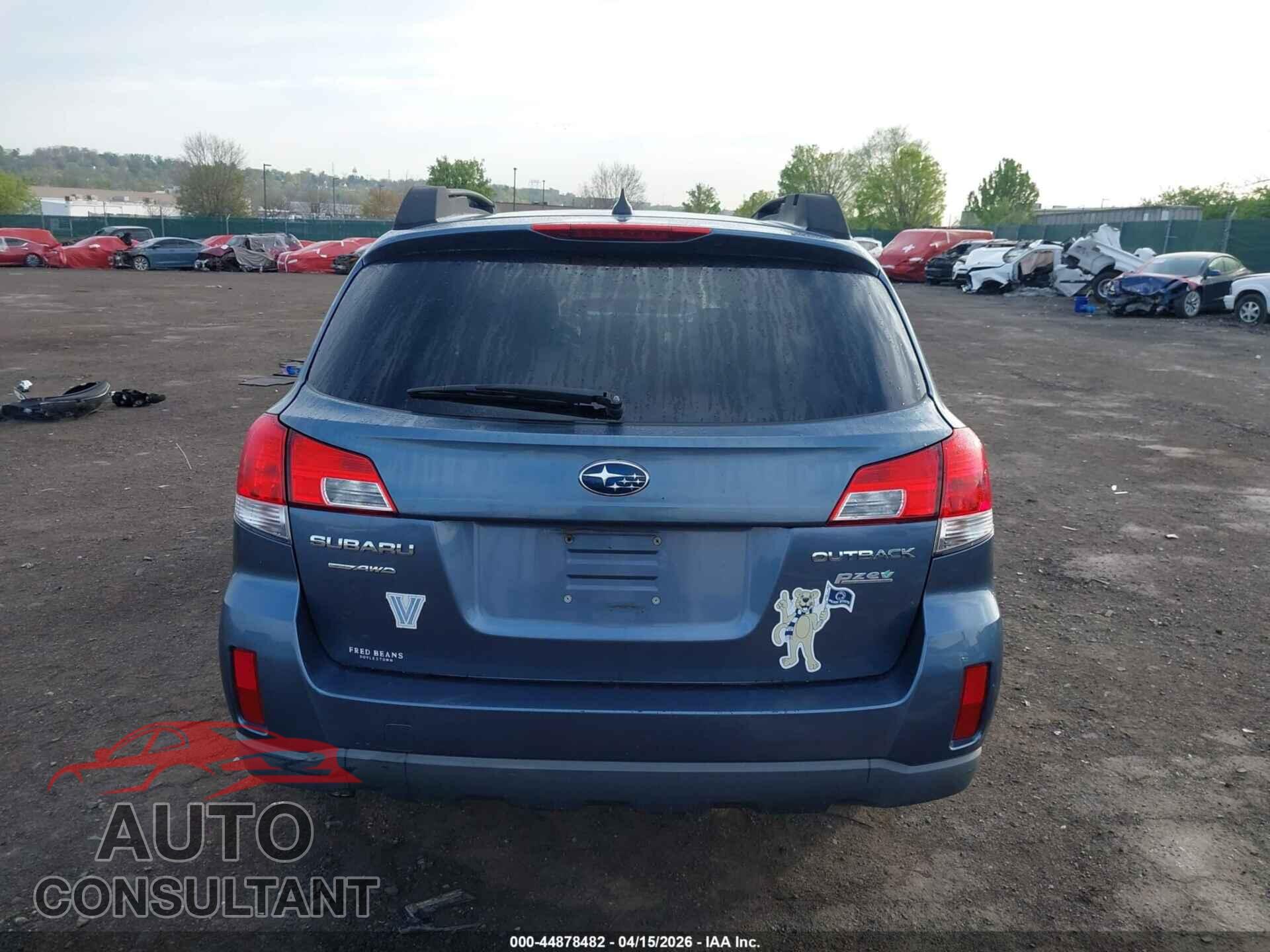 SUBARU OUTBACK 2014 - 4S4BRBKC0E3212710
