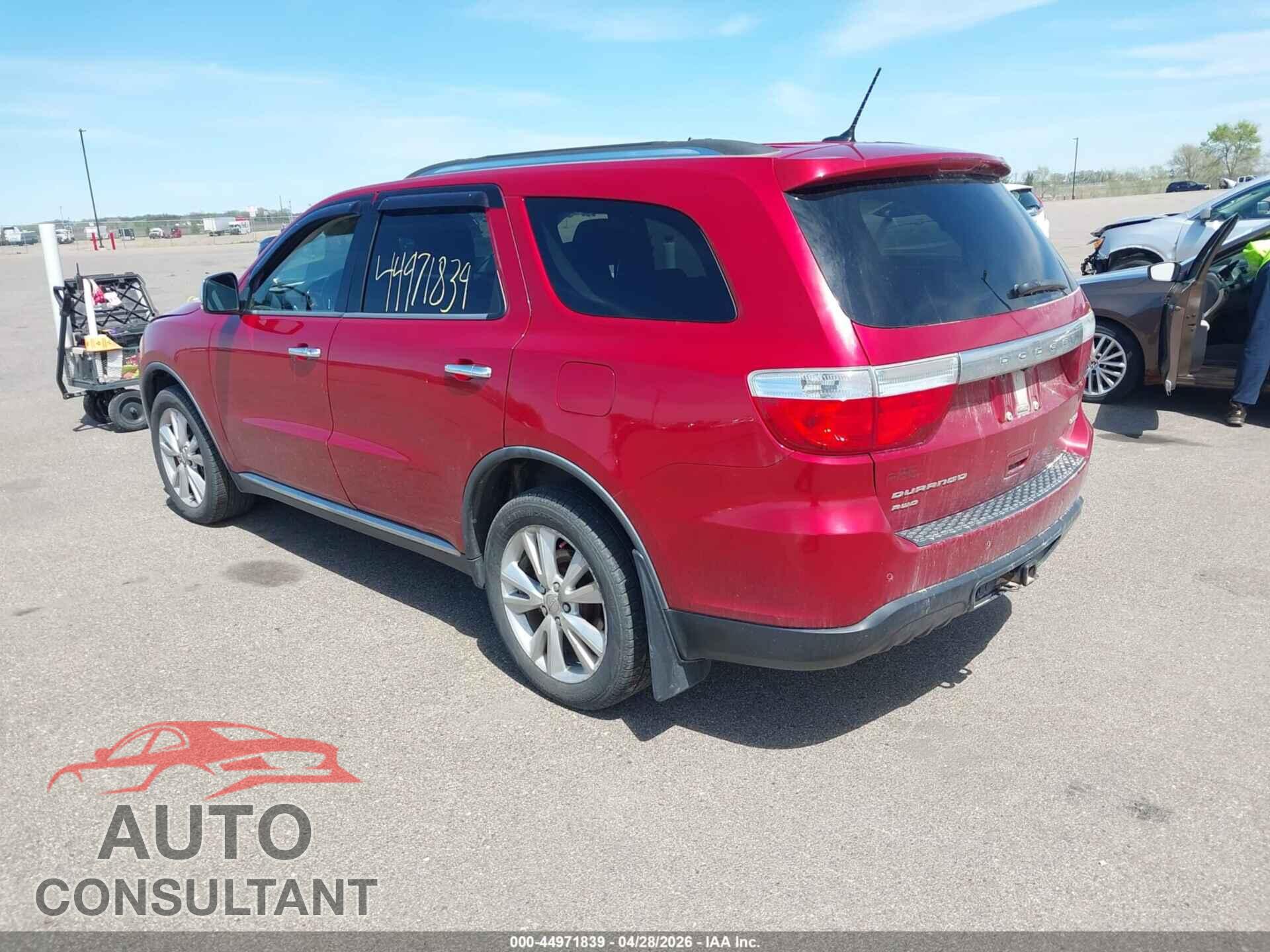 DODGE DURANGO 2011 - 1D4RE4GG5BC598898