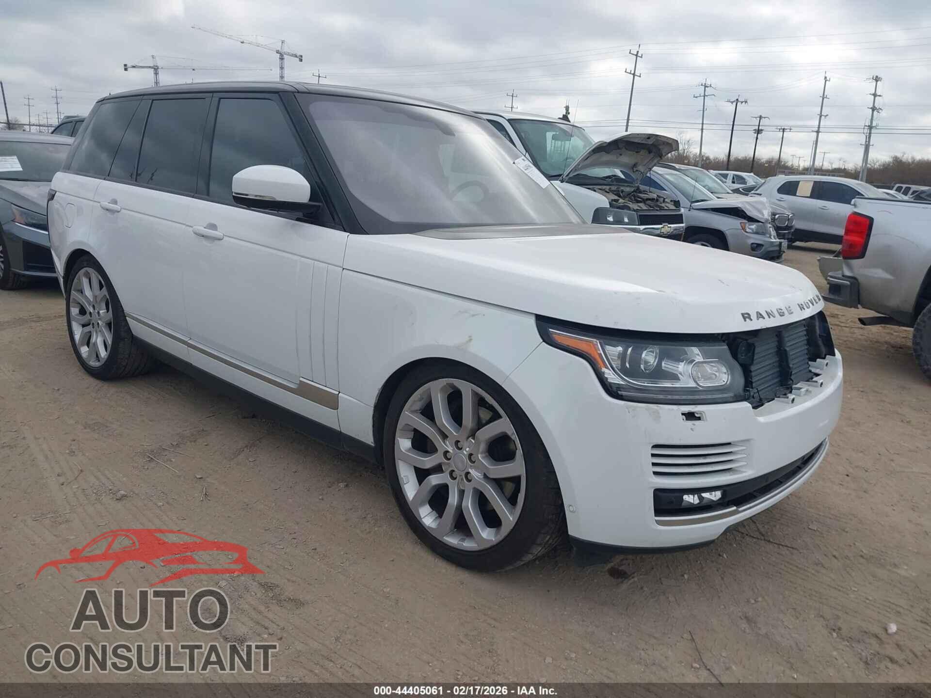 LAND ROVER RANGE ROVER 2016 - SALGS2VF4GA283694
