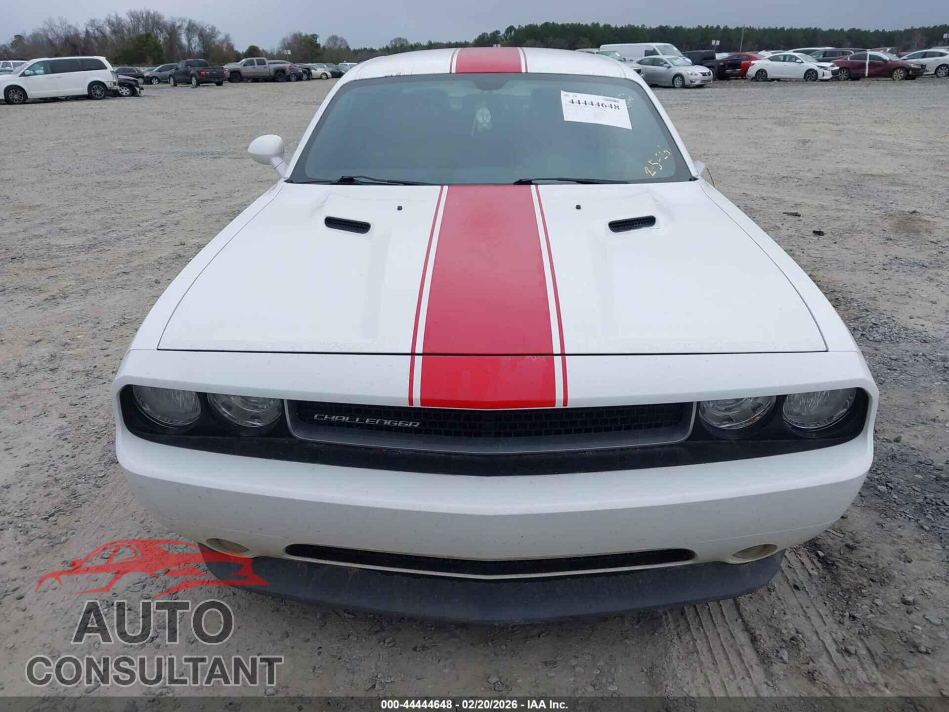 DODGE CHALLENGER 2012 - 2C3CDYAG5CH293491