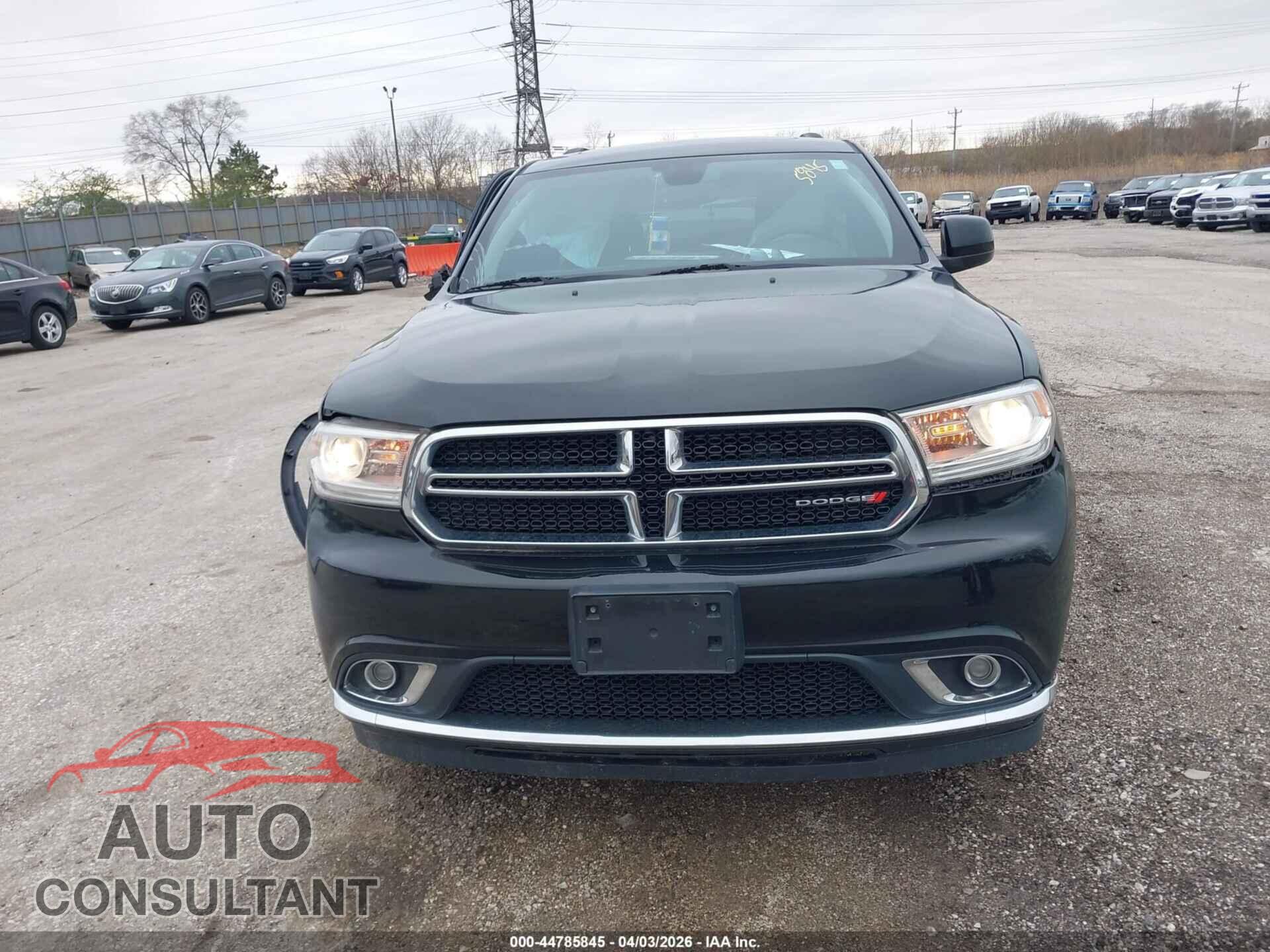 DODGE DURANGO 2017 - 1C4RDJAG0HC847382