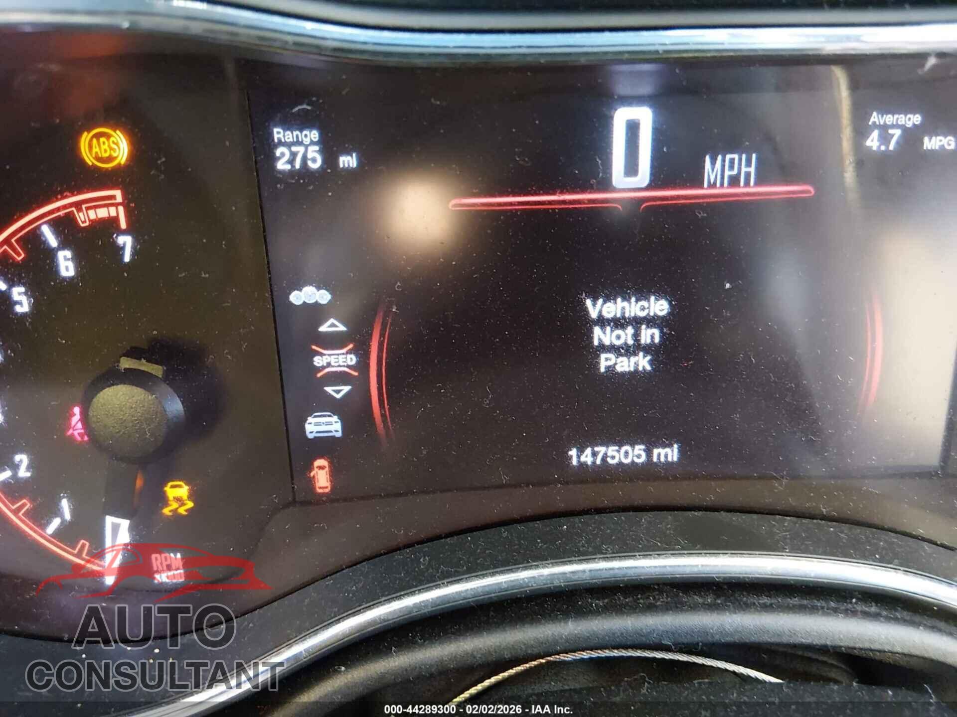 DODGE DURANGO 2016 - 1C4RDHDG2GC340499