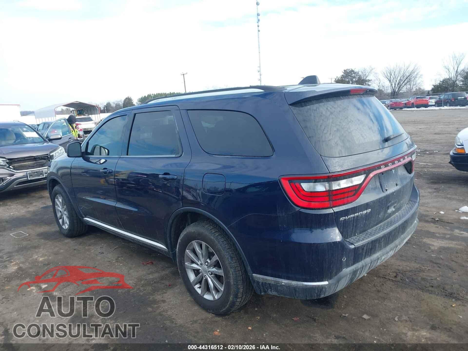 DODGE DURANGO 2018 - 1C4RDJAG3JC372445