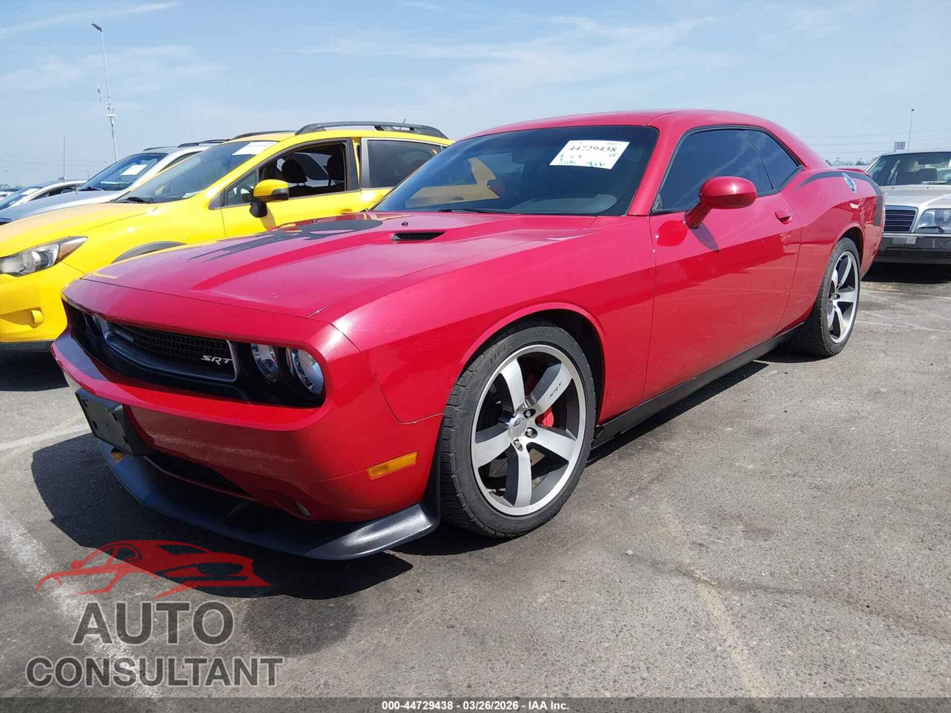 DODGE CHALLENGER 2012 - 2C3CDYCJ0CH141675