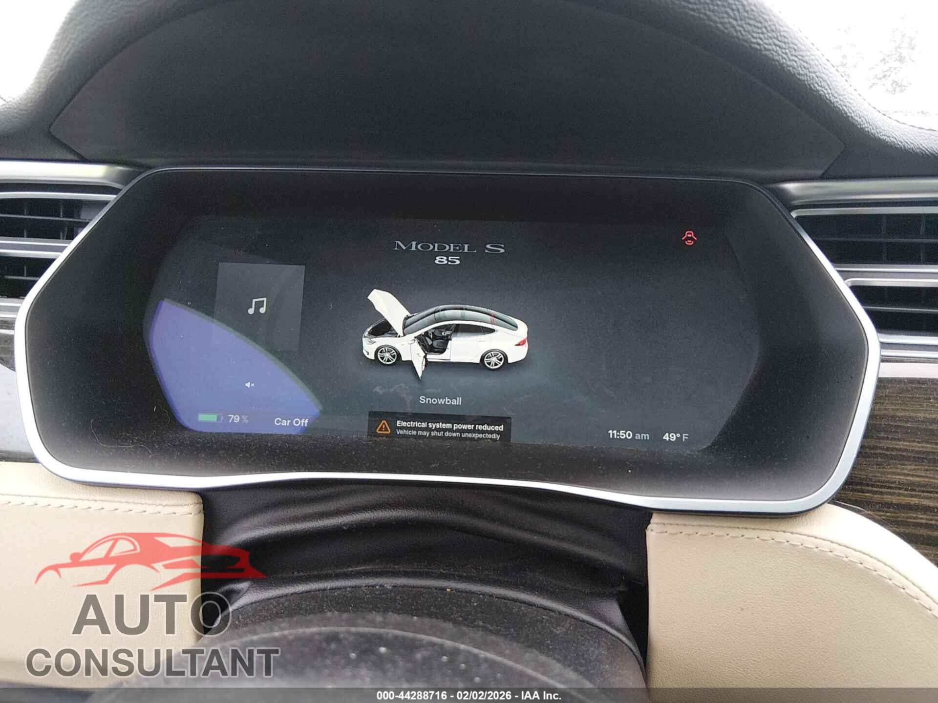 TESLA MODEL S 2014 - 5YJSA1H15EFP40094