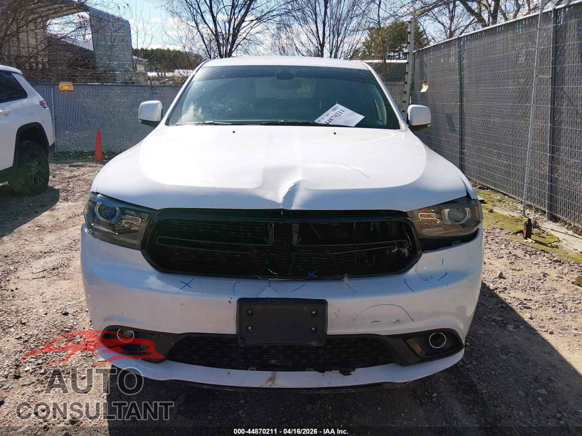 DODGE DURANGO 2017 - 1C4RDJDG9HC908045