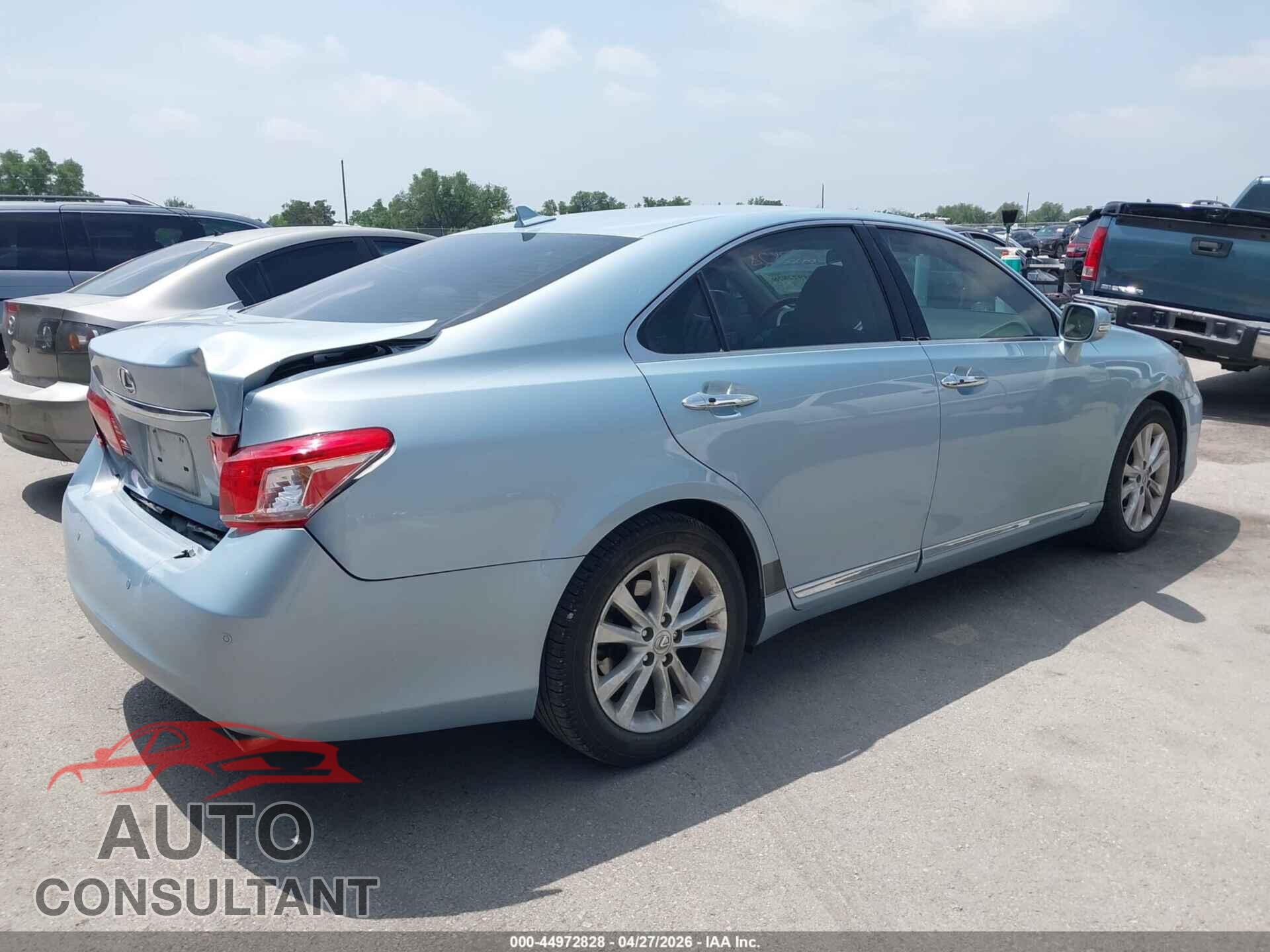 LEXUS ES 350 2012 - JTHBK1EG5C2475584