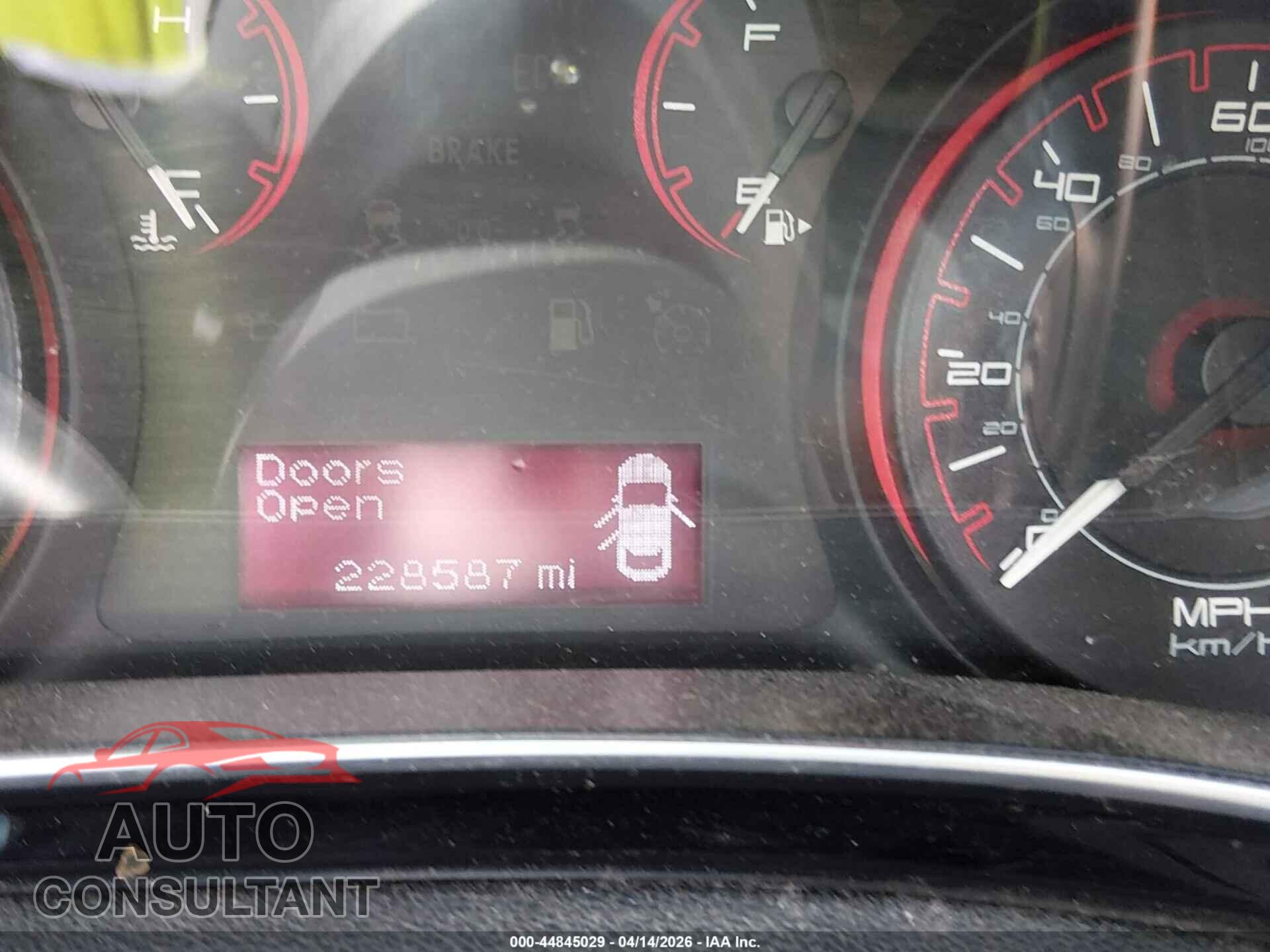 DODGE DART 2013 - 1C3CDFBA1DD267421