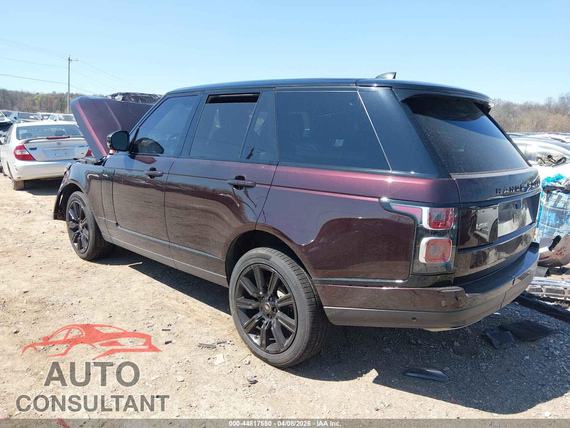 LAND ROVER RANGE ROVER 2020 - SALGS2RU2LA580045