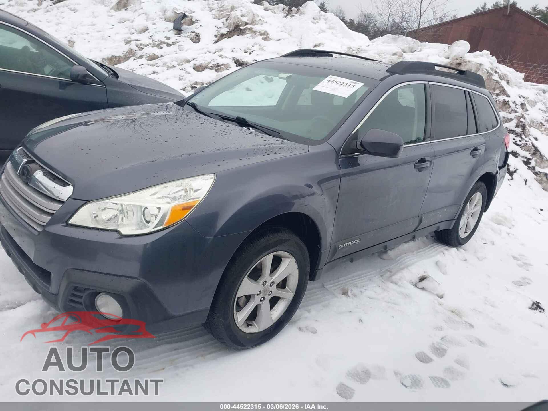SUBARU OUTBACK 2014 - 4S4BRBCC4E3221294