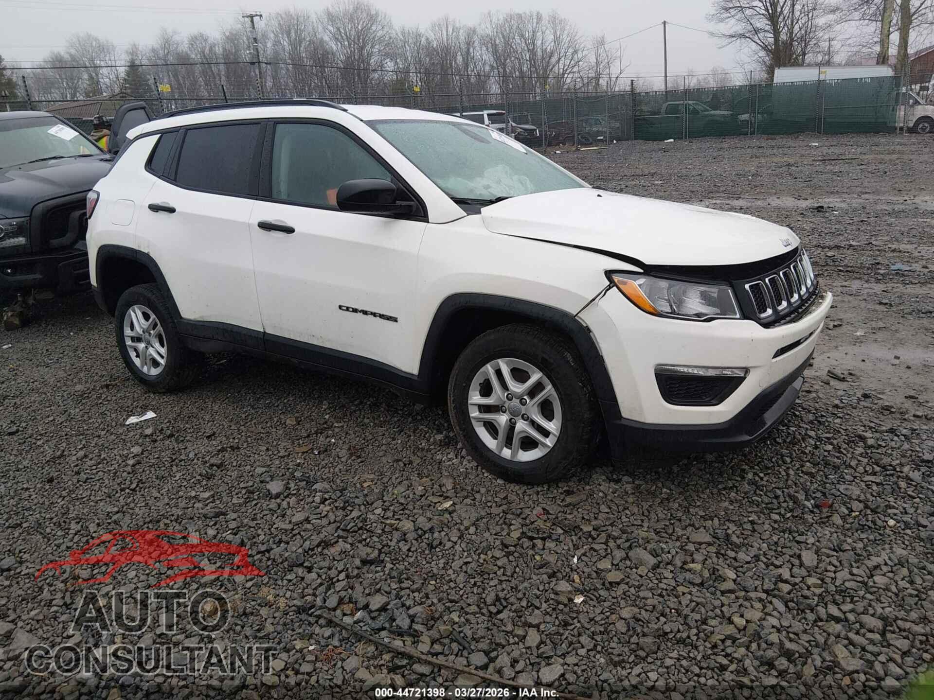 JEEP NEW COMPASS 2017 - 3C4NJDAB2HT647296