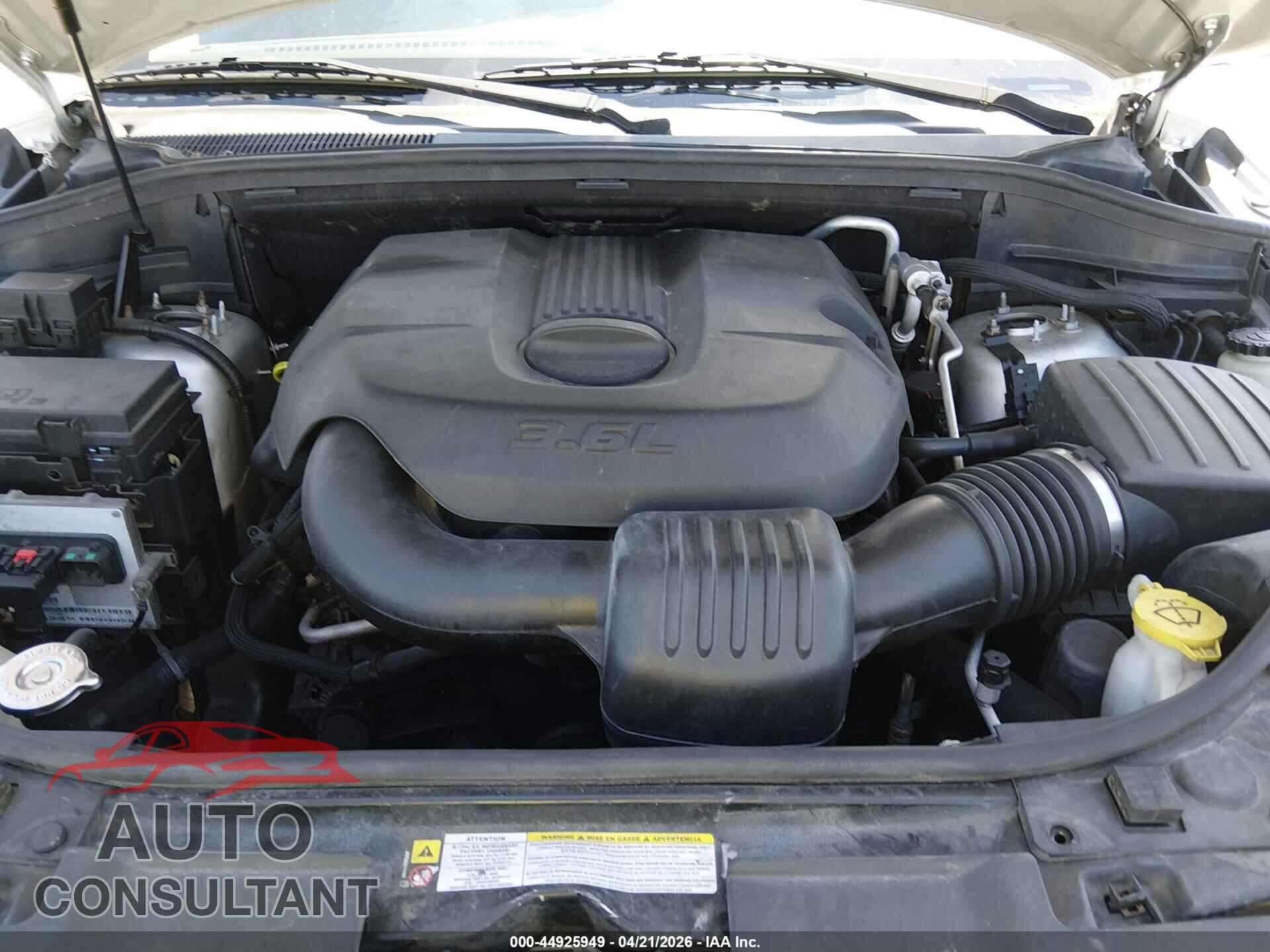 DODGE DURANGO 2011 - 1D4RE4GG3BC650738