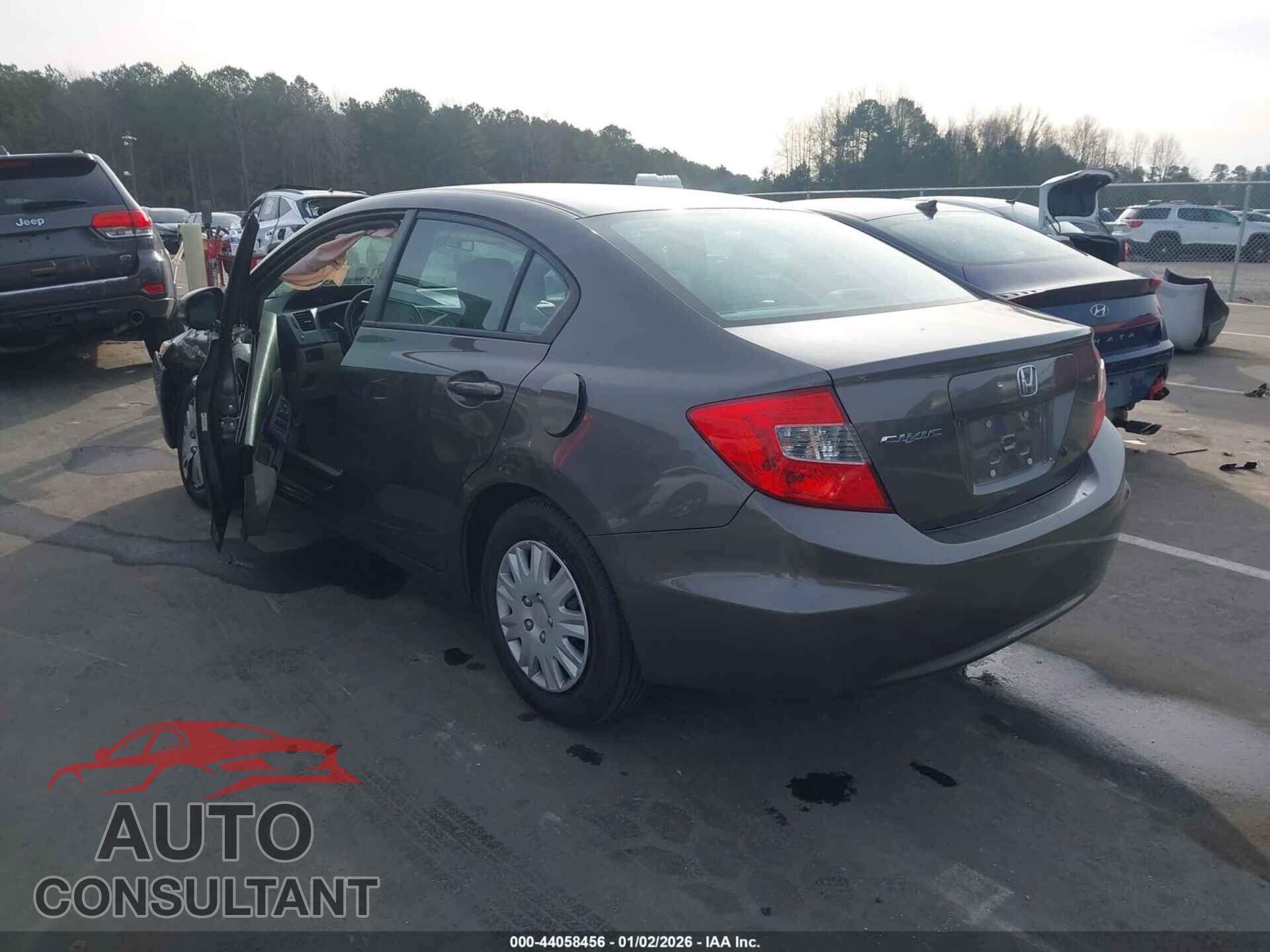 HONDA CIVIC 2012 - 19XFB2F53CE032908