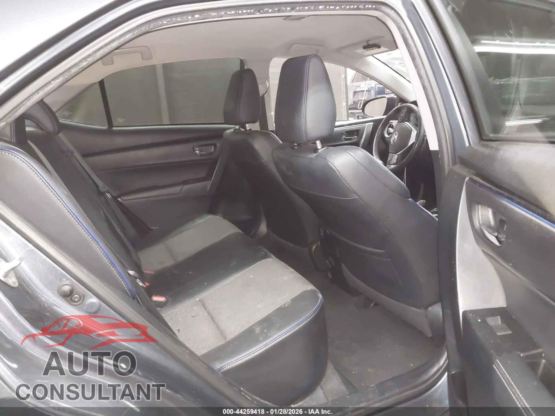 TOYOTA COROLLA 2017 - 2T1BURHE5HC952785