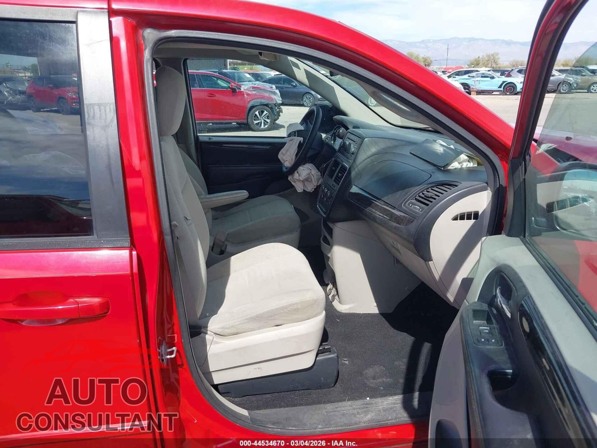 DODGE GRAND CARAVAN 2013 - 2C4RDGBG9DR733335