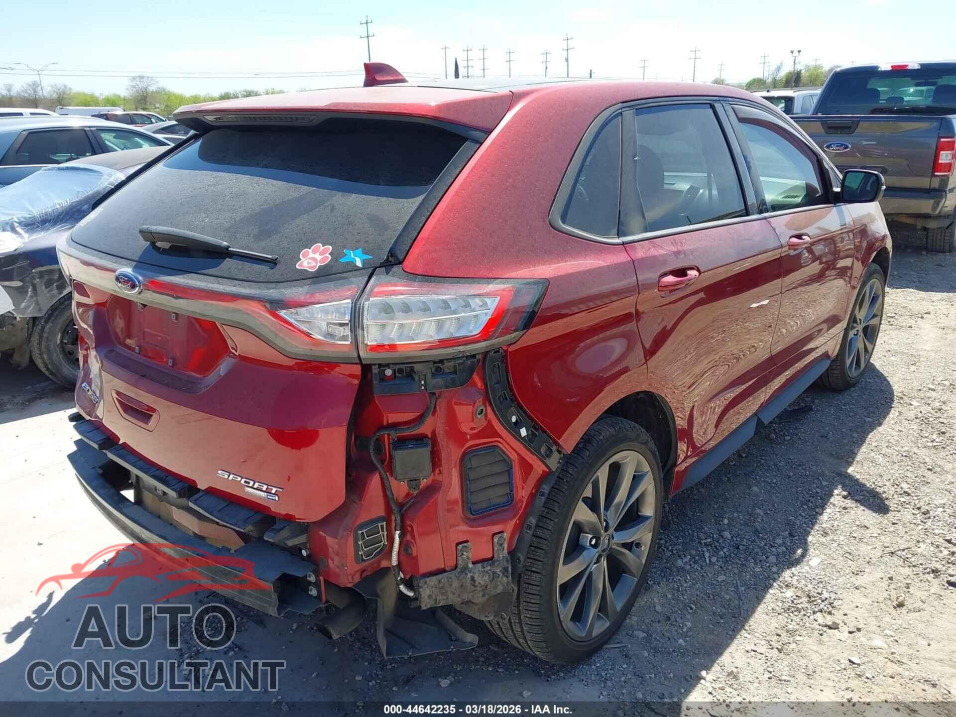 FORD EDGE 2017 - 2FMPK4AP3HBC68459