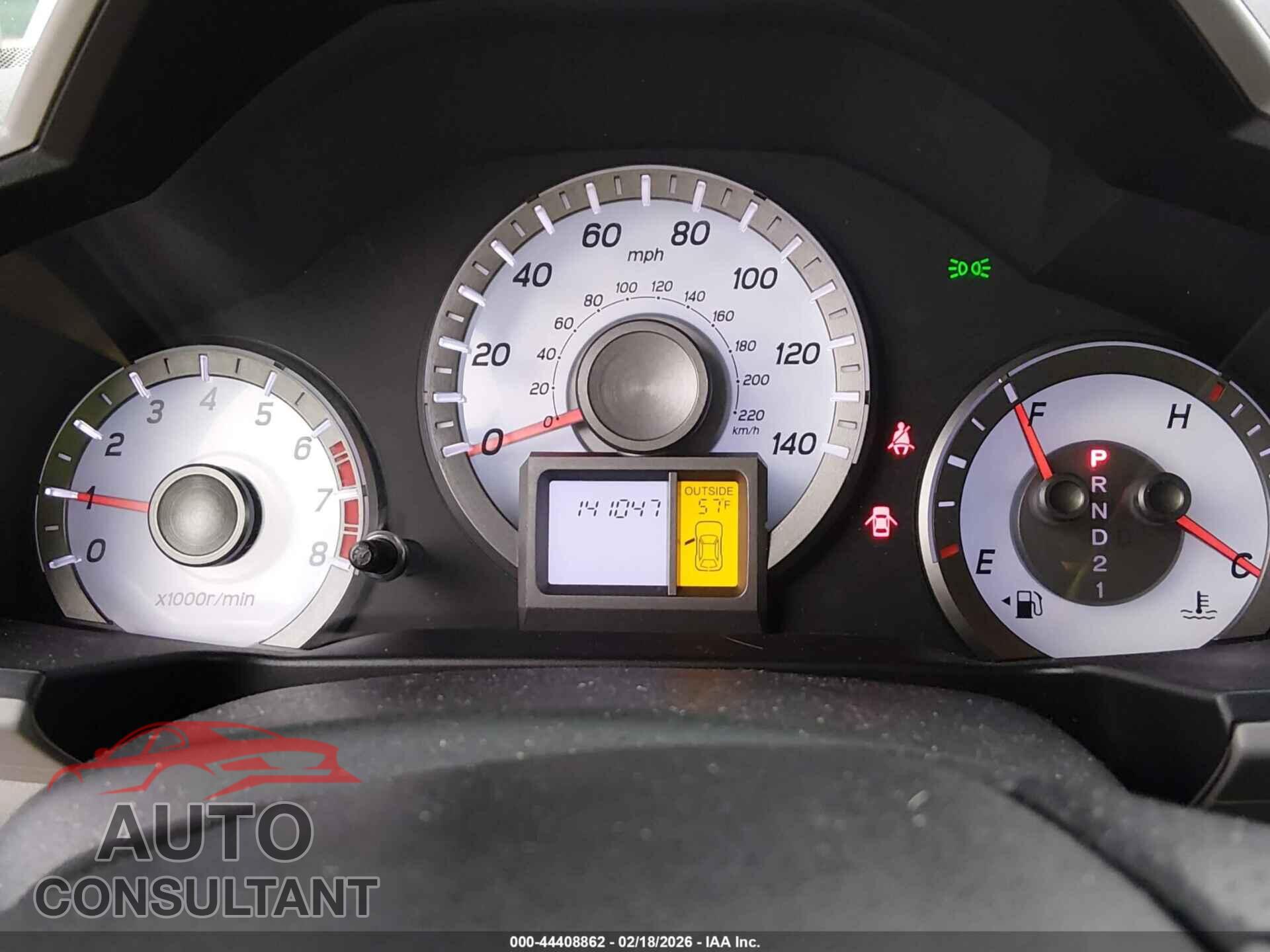 HONDA PILOT 2012 - 5FNYF4H78CB029844