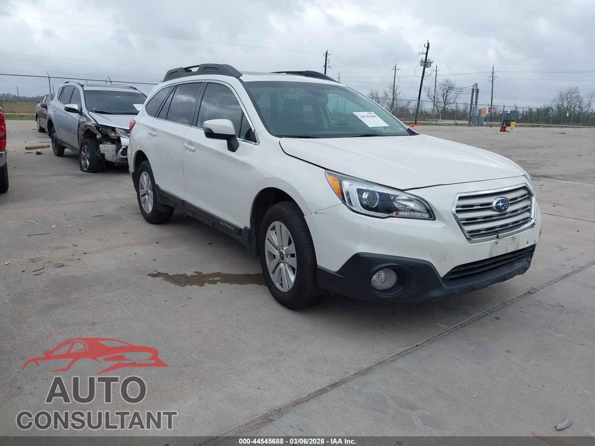 SUBARU OUTBACK 2017 - 4S4BSAHC9H3342155