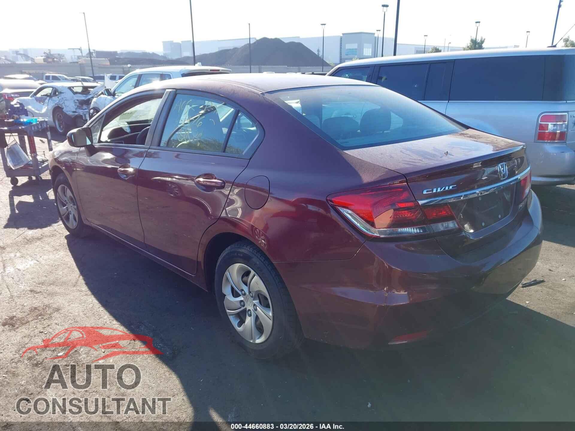 HONDA CIVIC 2015 - 2HGFB2F51FH562000
