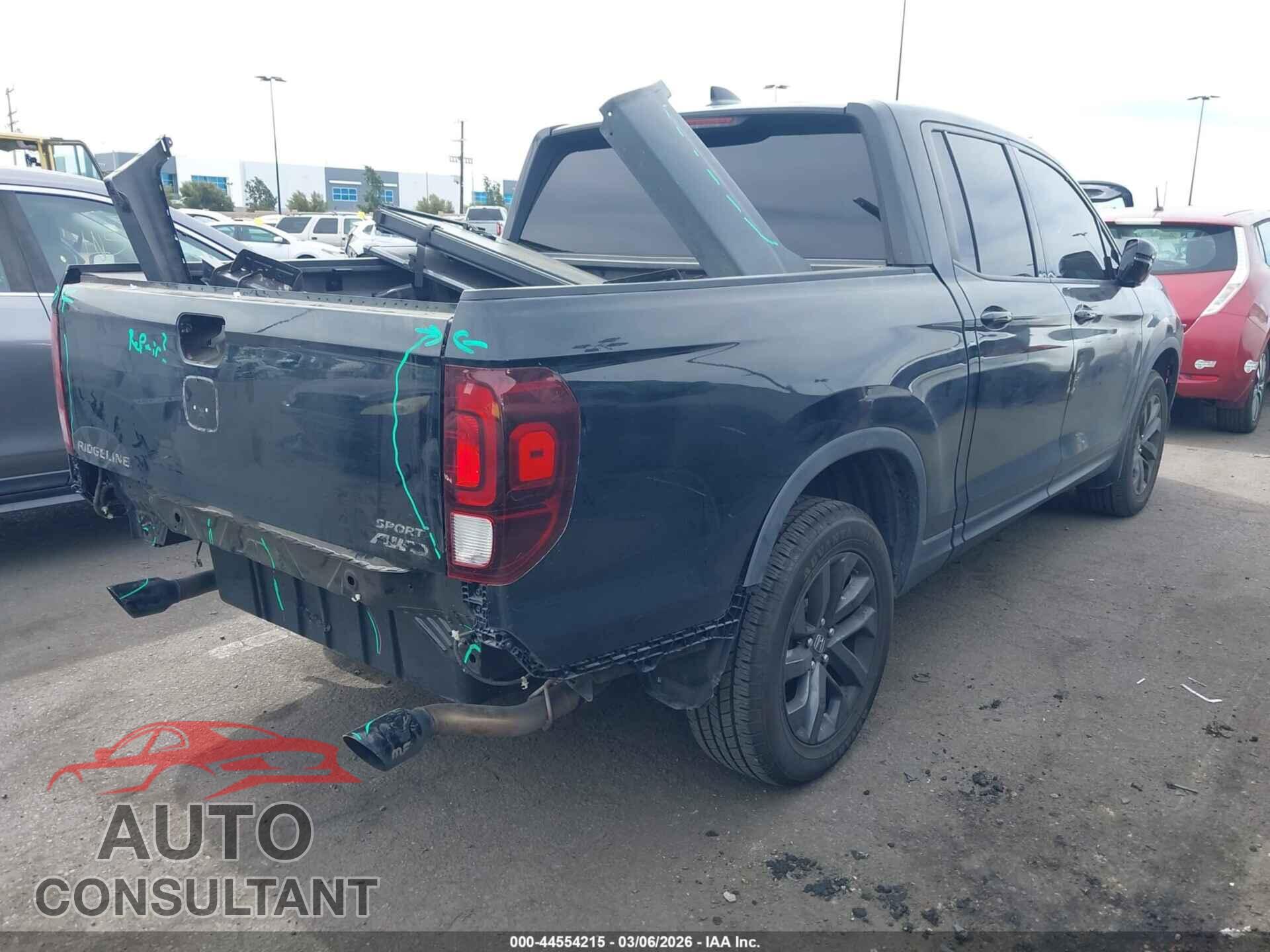 HONDA RIDGELINE 2021 - 5FPYK3F18MB003497