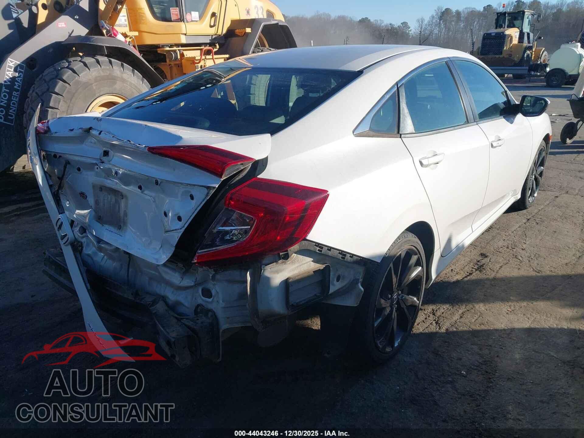HONDA CIVIC 2019 - 2HGFC2F83KH503726