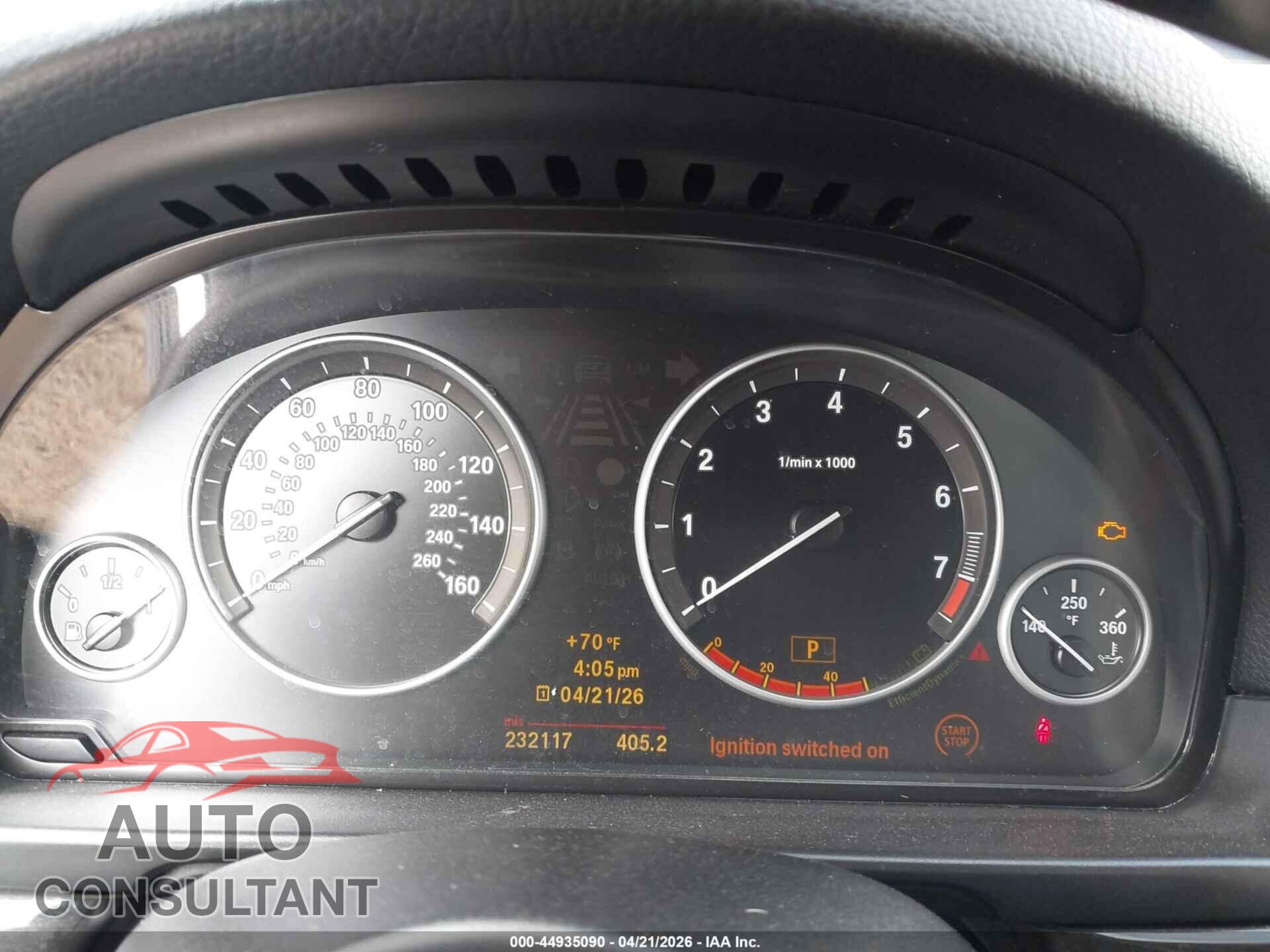 BMW 528I 2011 - WBAFR1C59BC741582
