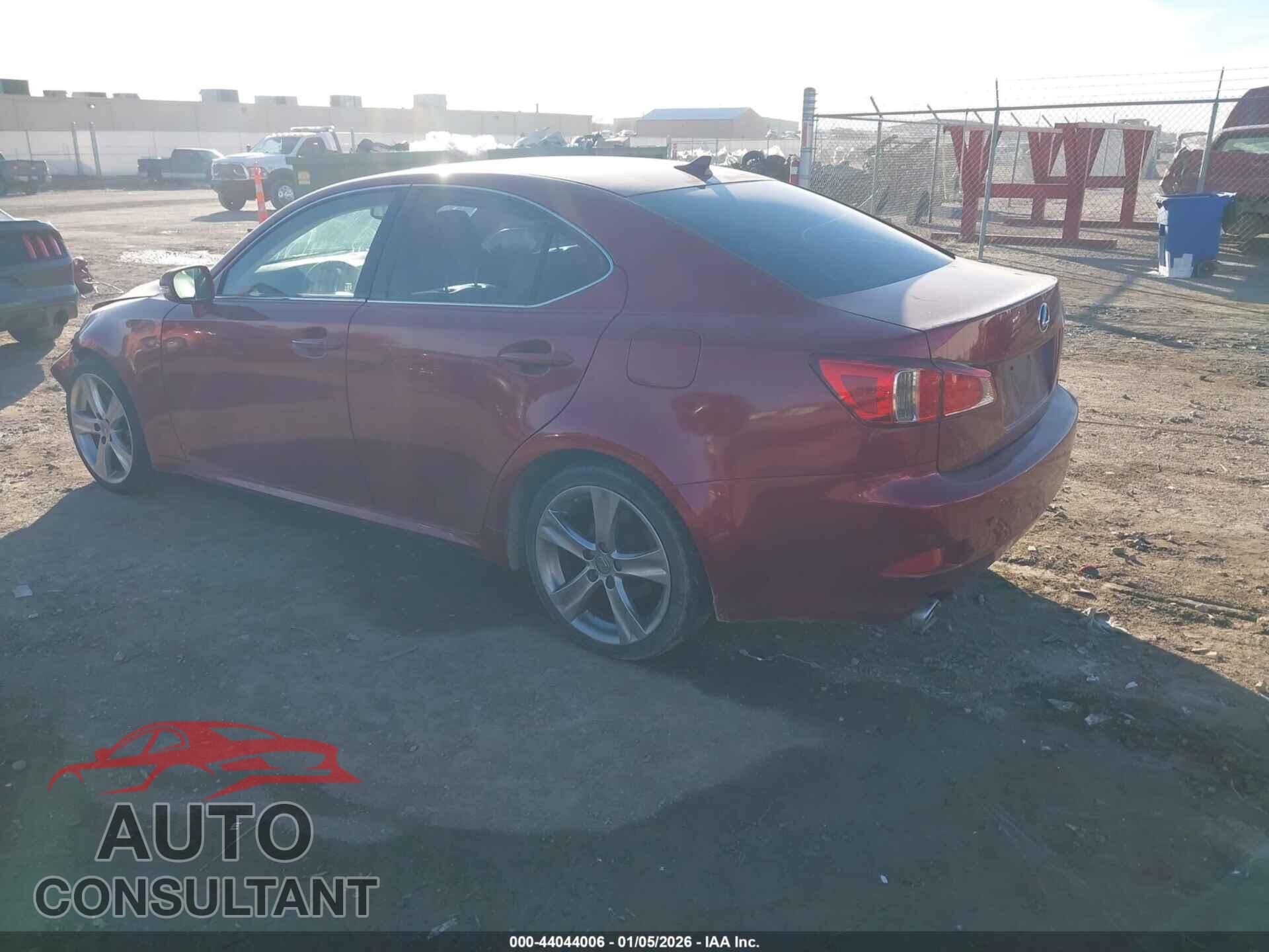 LEXUS IS 250 2011 - JTHBF5C28B5142991
