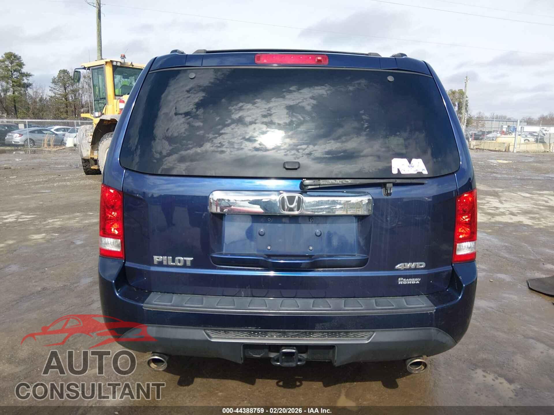 HONDA PILOT 2013 - 5FNYF4H63DB016864