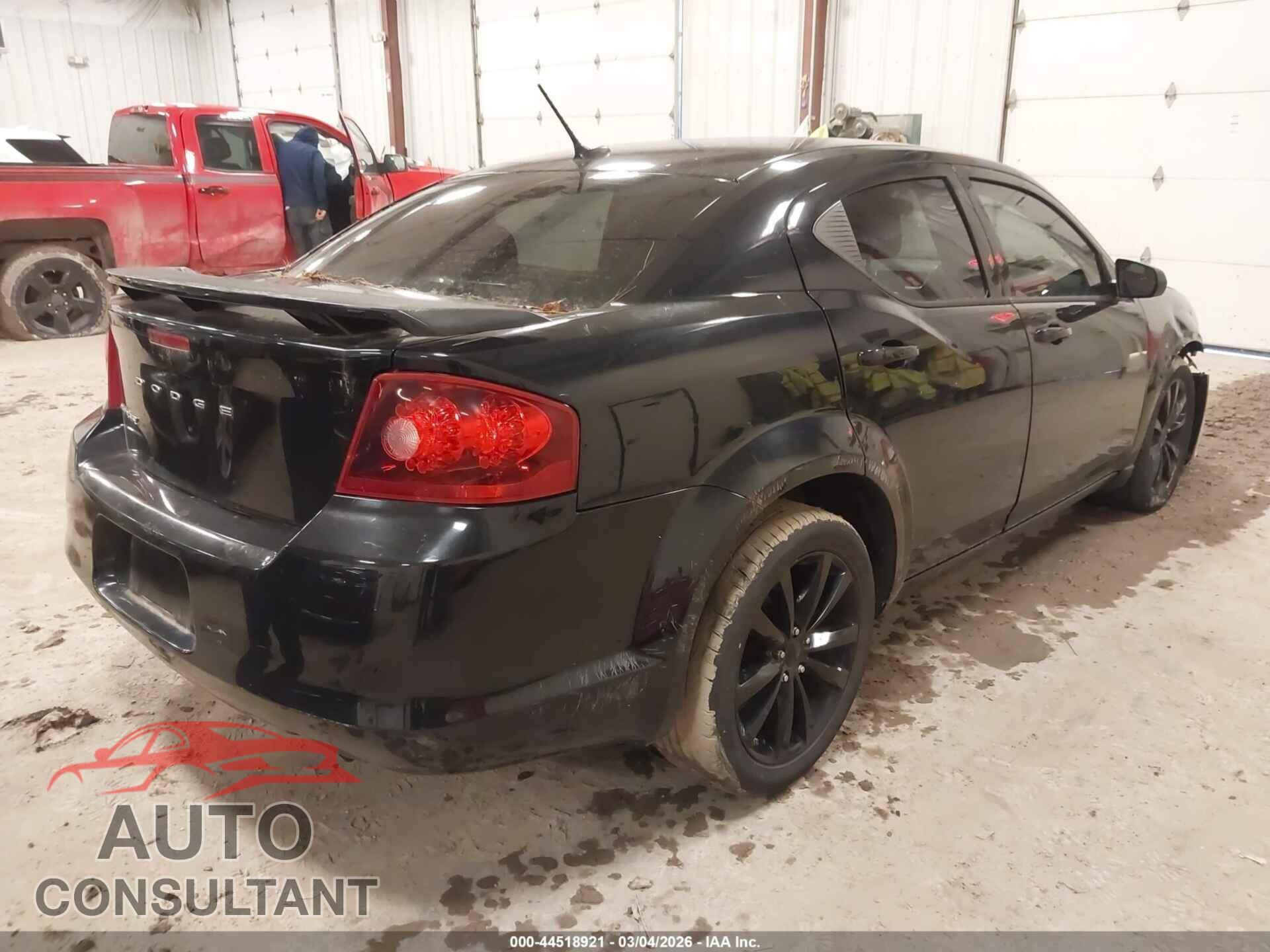 DODGE AVENGER 2013 - 1C3CDZAB2DN697612