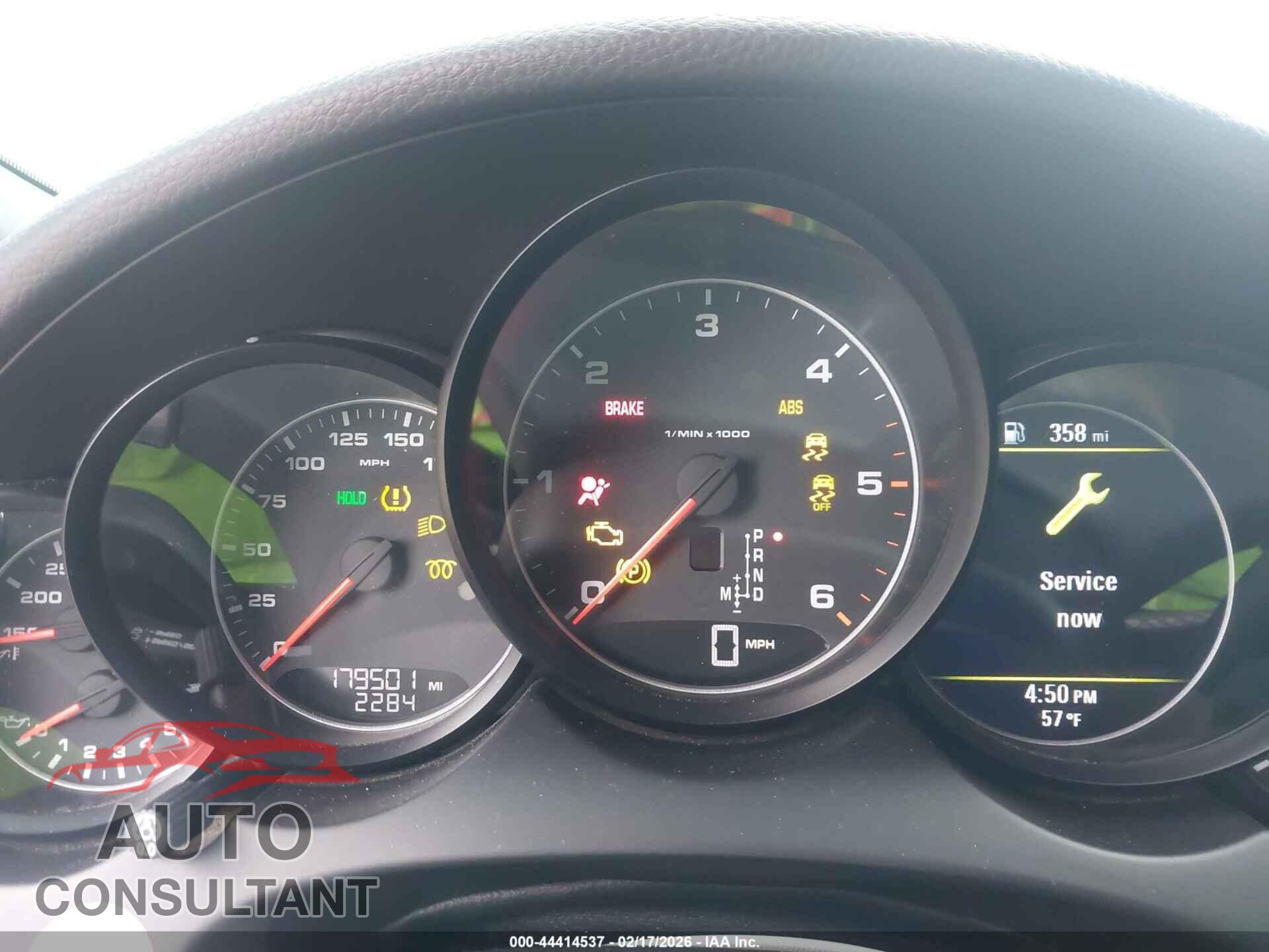 PORSCHE CAYENNE 2013 - WP1AF2A24DLA23802