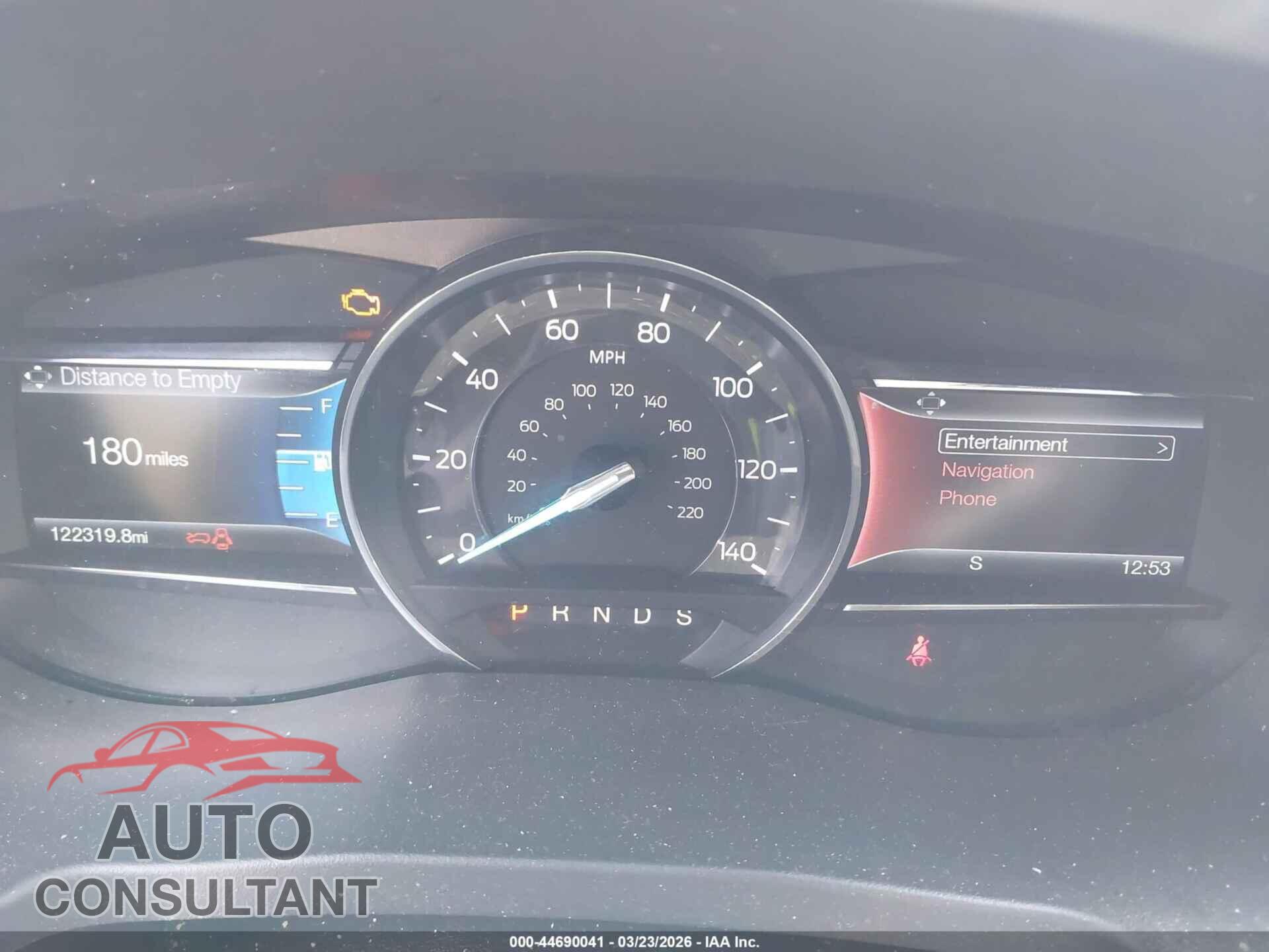 FORD EXPLORER 2016 - 1FM5K7F85GGA87977