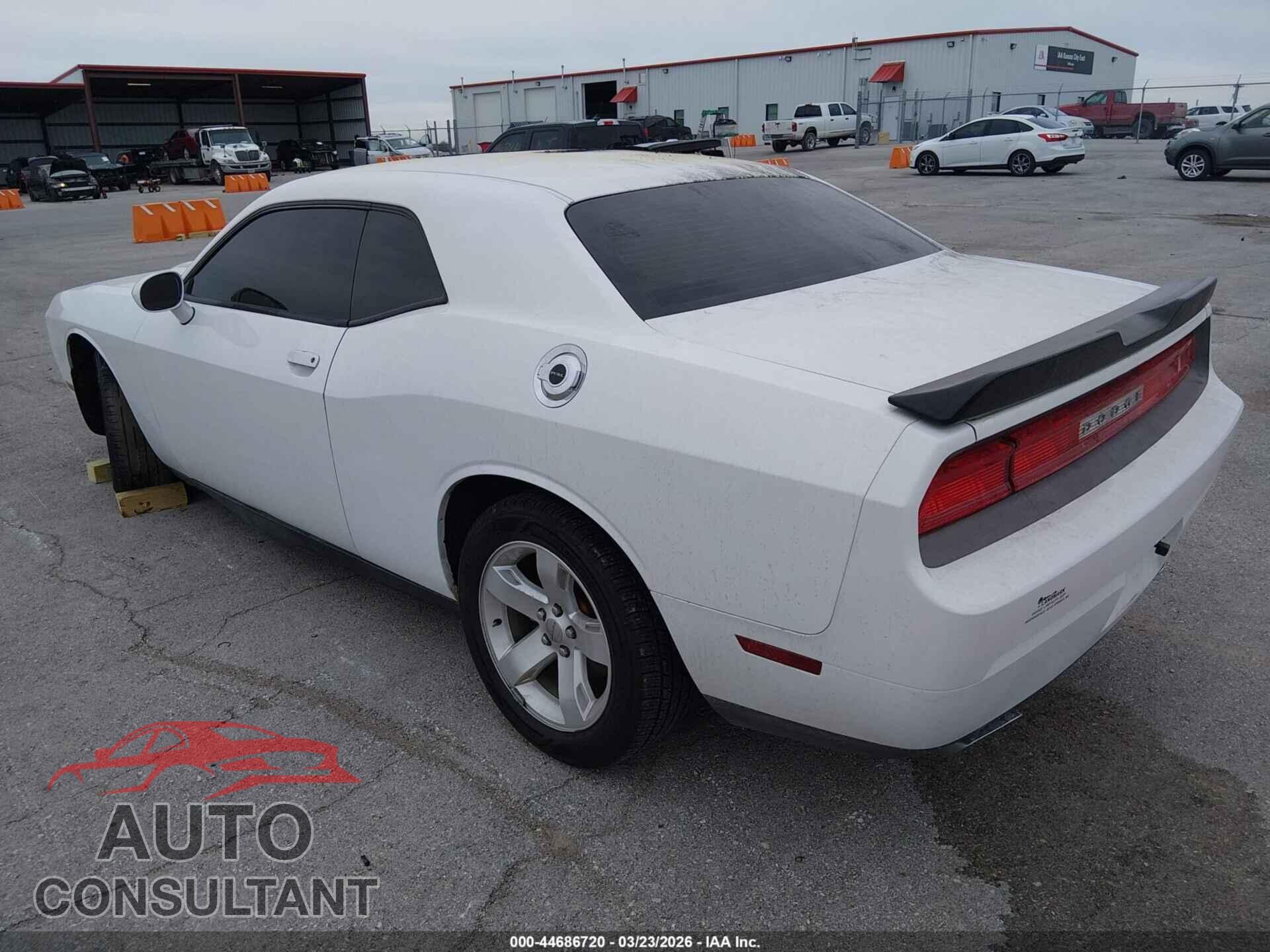 DODGE CHALLENGER 2012 - 2C3CDYAG7CH147769
